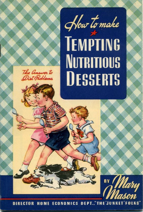 1941 How to Make Tempting Nutritious Desserts from Junket
