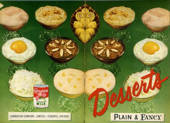 1953 Desserts Plain and Fancy