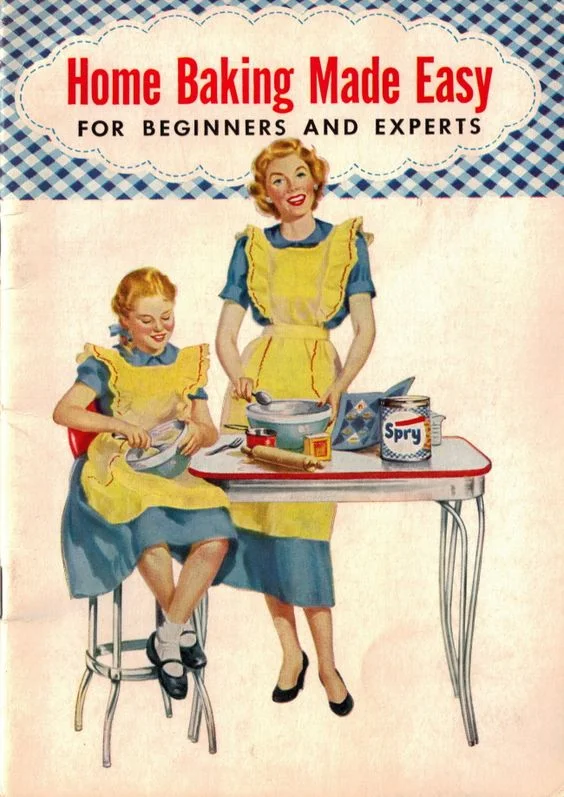 1953 Home Baking Made Easy by Spry