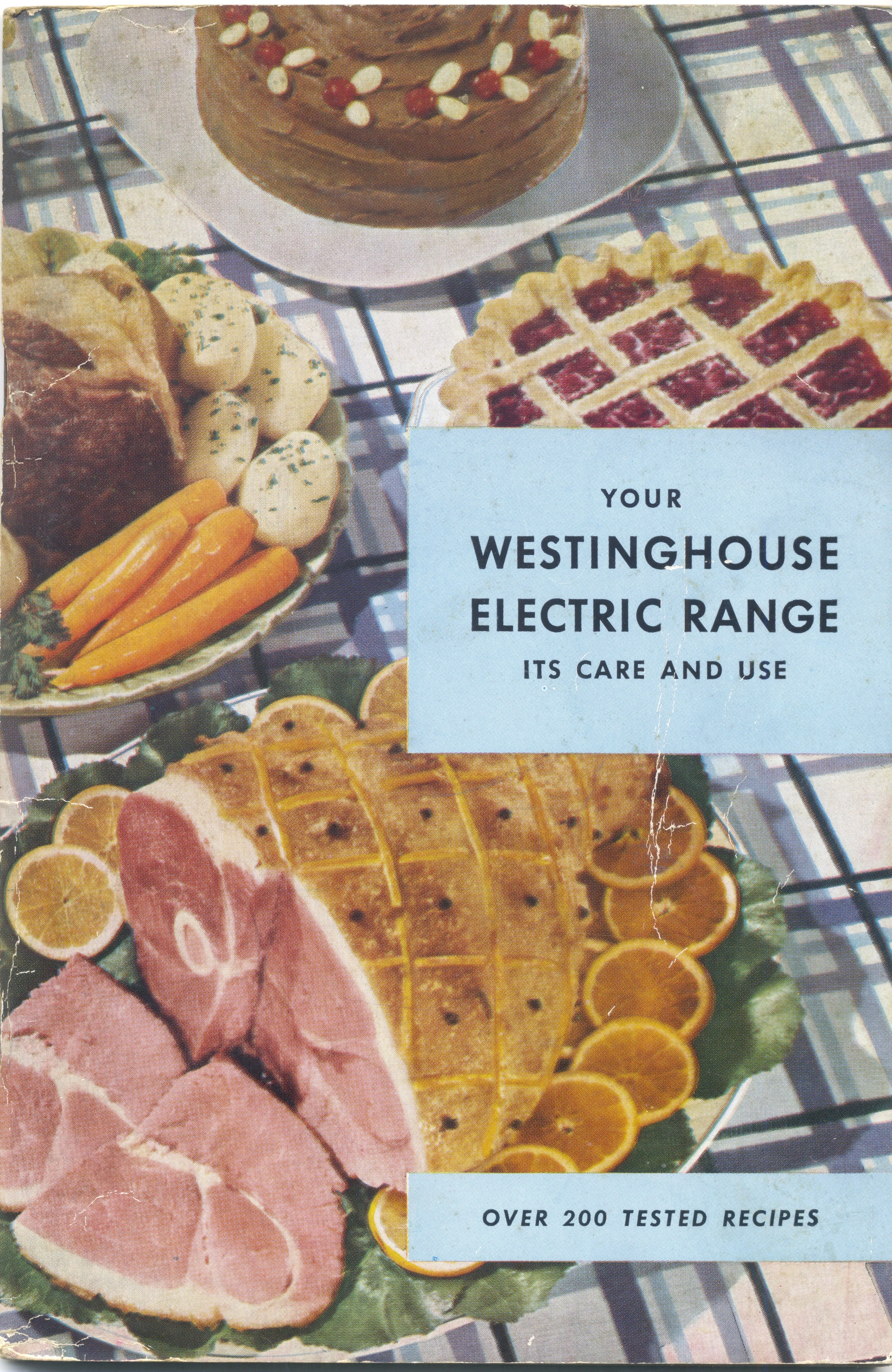 1948 Westinghouse electric range booklet