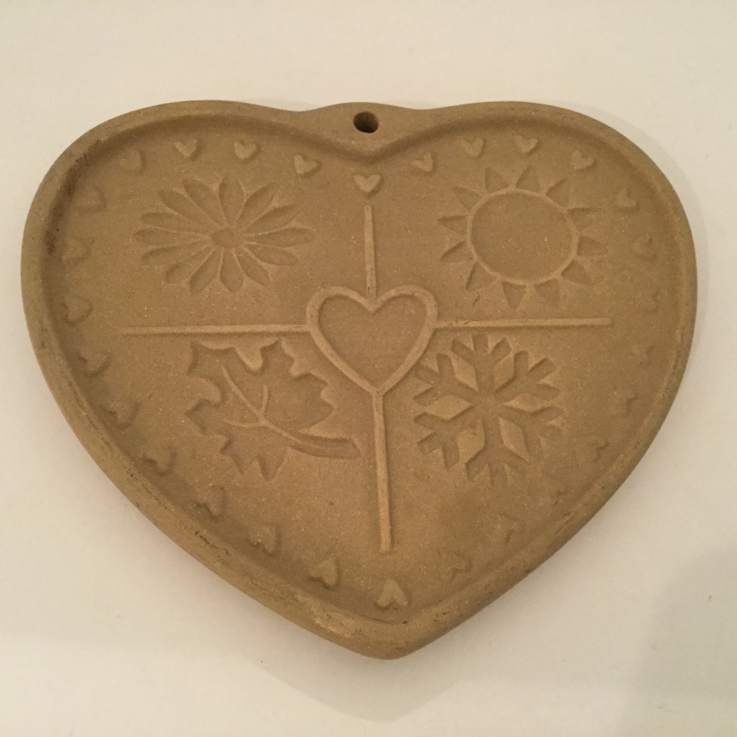 Pampered Chef heart cookie press