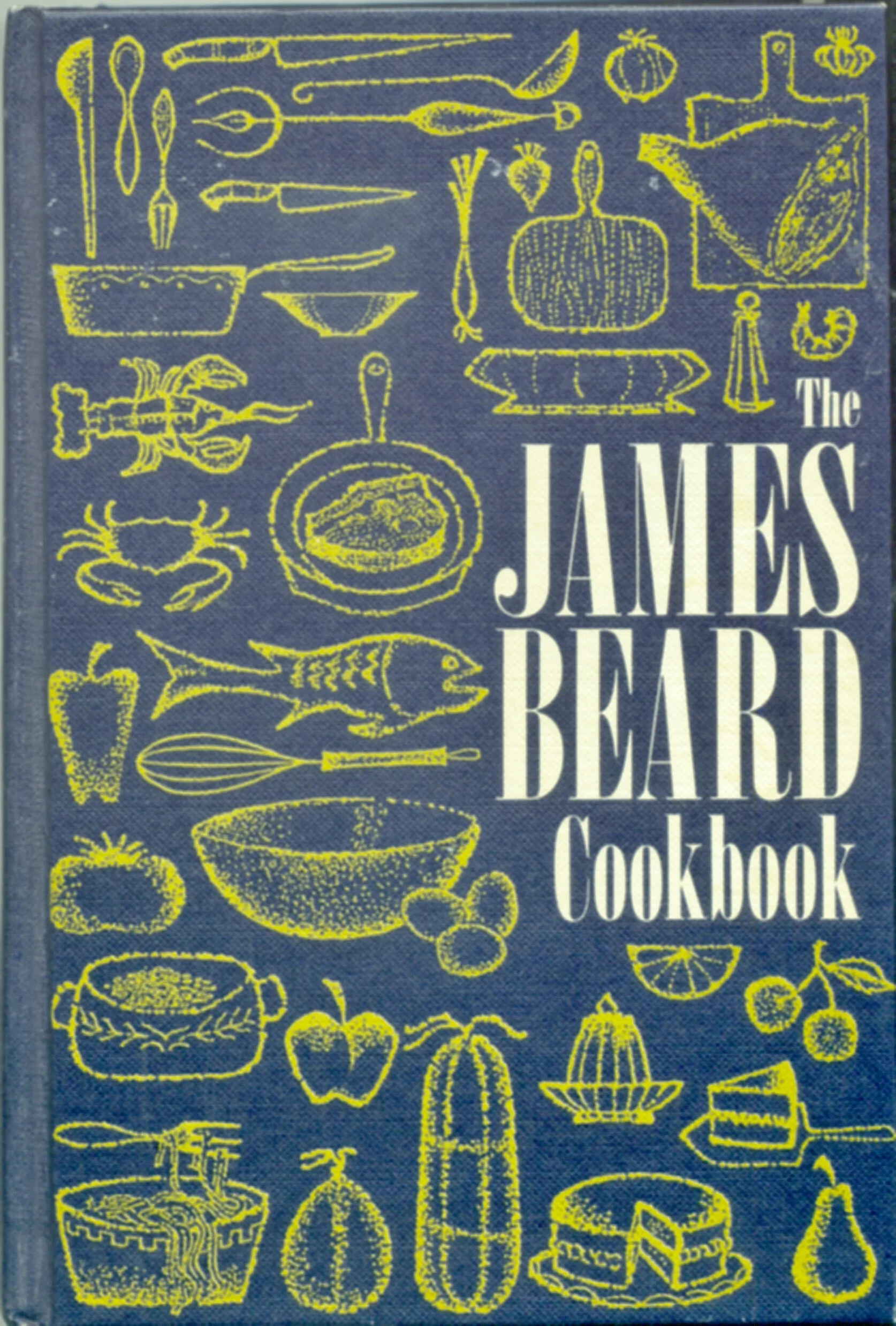 The cover of my James Beard Cookbook without its dust jacket
