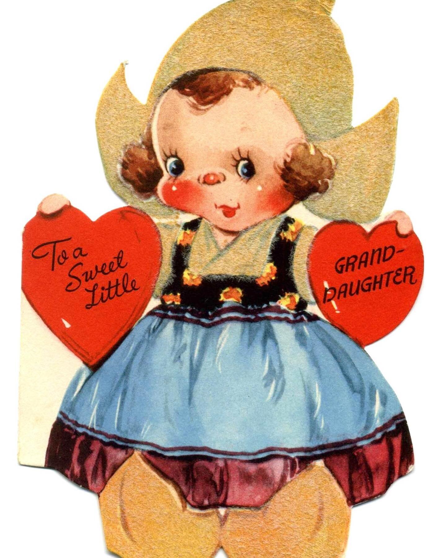 Getting ready for Valentine&rsquo;s Day!  I have always been a collector and a saver of things.  Lucky for me my mother and grandmother were savers as well. Now I have a wonderful vintage Valentine collection entirely of family cards. In my mother&rs