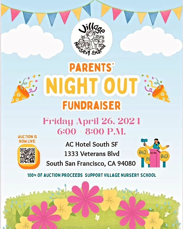 Support Village Nursery School!  We have some really great items, such as JetBlue tickets, SF Giants tickets, different museums, food and wine, photo booth, health and fitness, spa items, and so much more! https://villagenurseryschool.betterworld.org