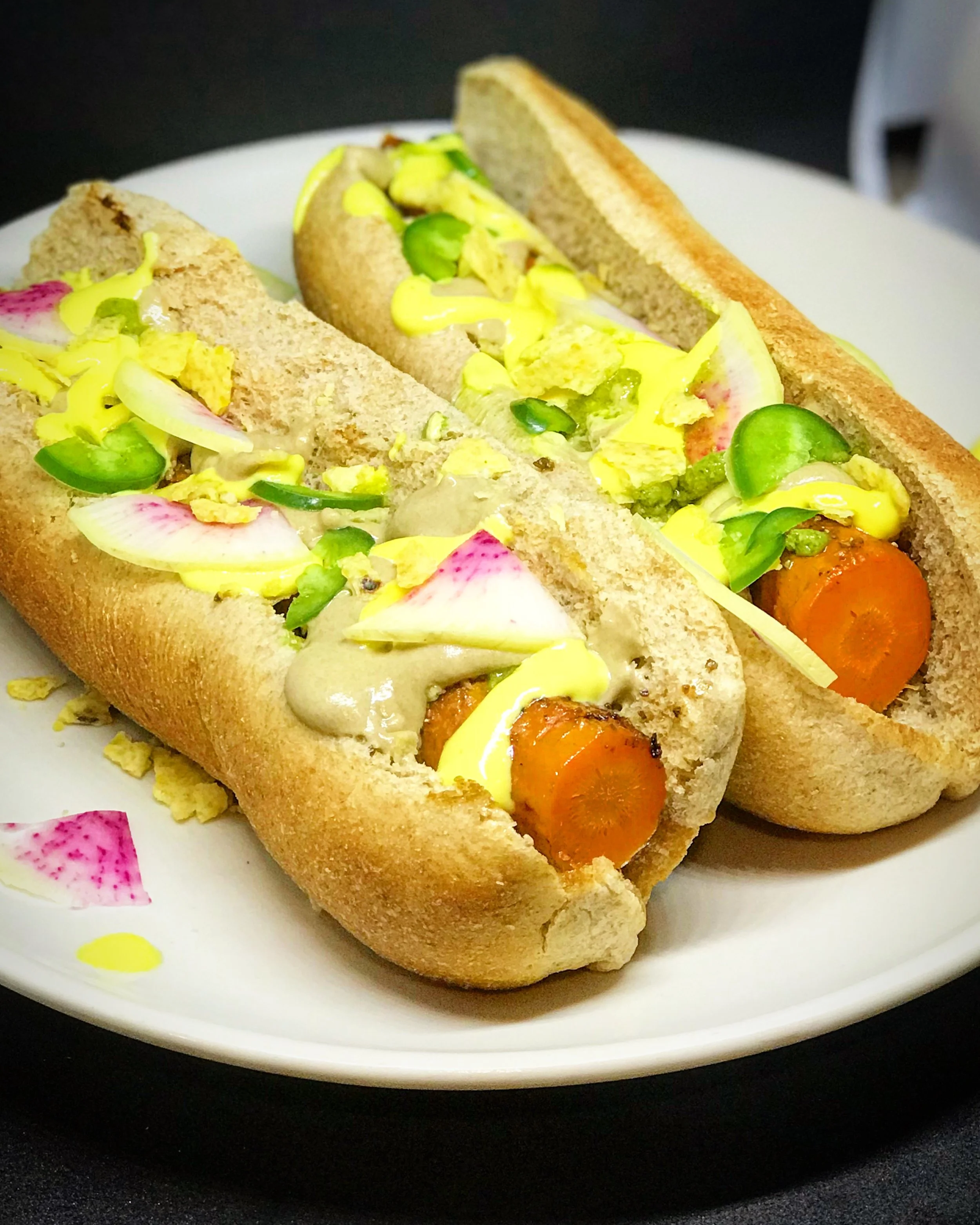 Carrot 'Hot Dogs'