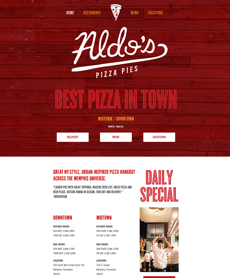 Aldos Pizza Pies