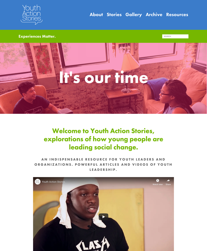 Youth Action Stories