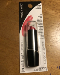 Product you will be photographing. For this example, I am using a Wet n Wild lipstick from the dollar store.