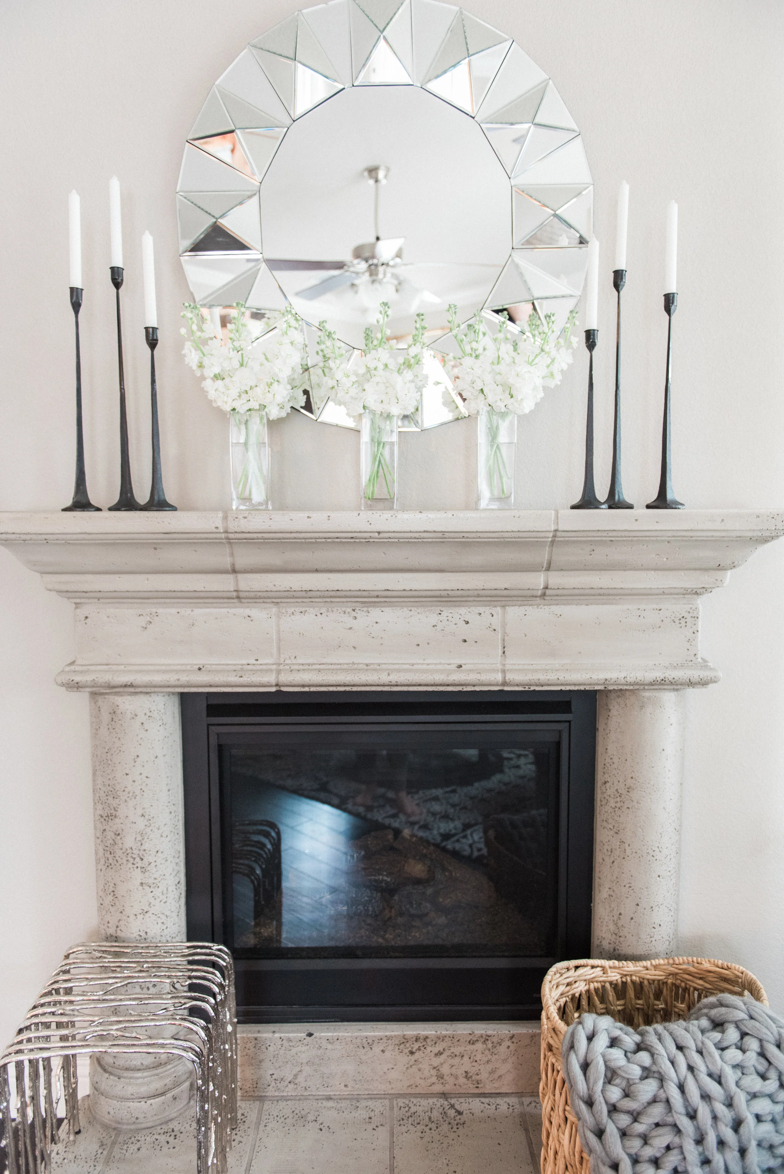 How To Style a Mantel