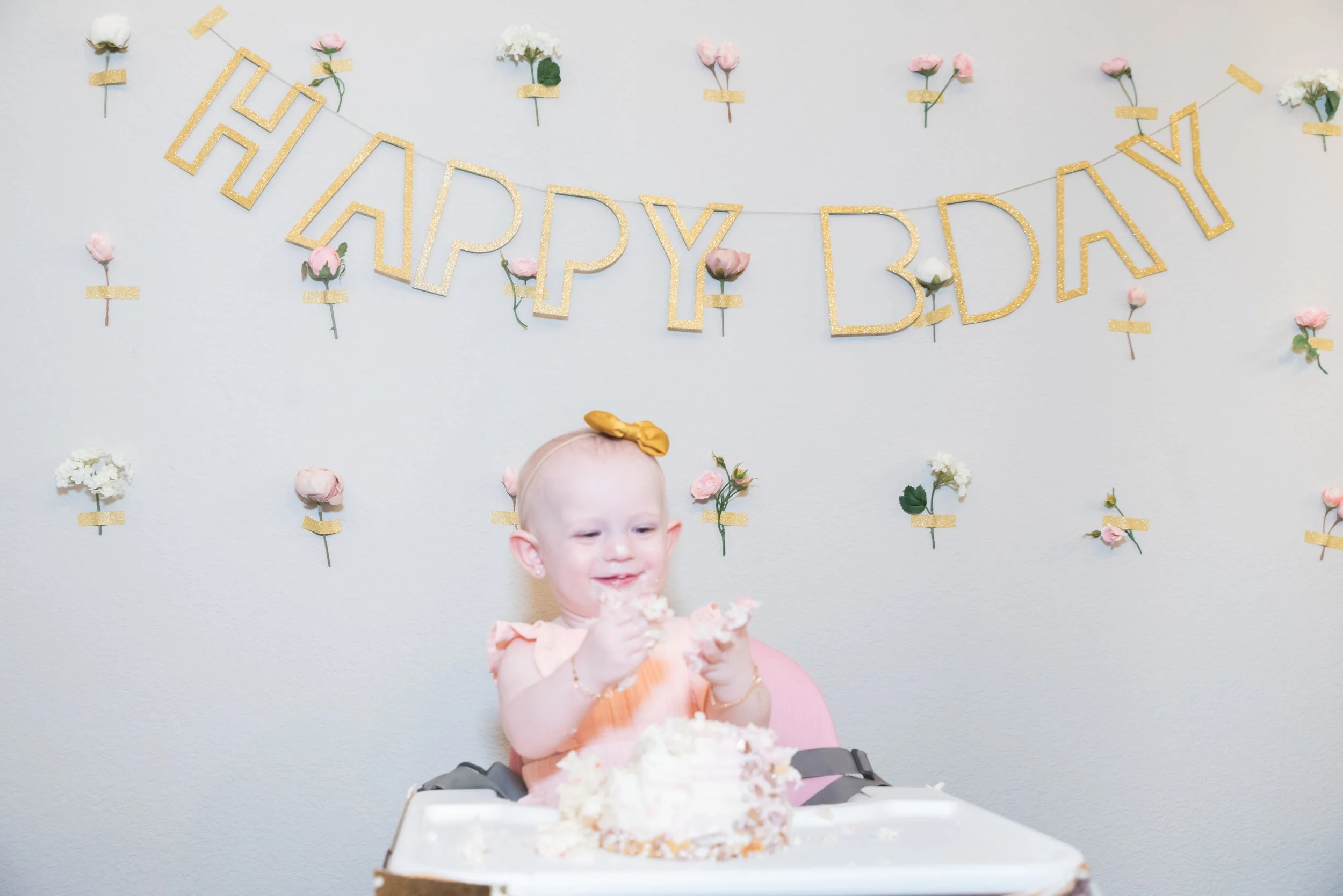 Born to Sparkle 1st Birthday Party at Home