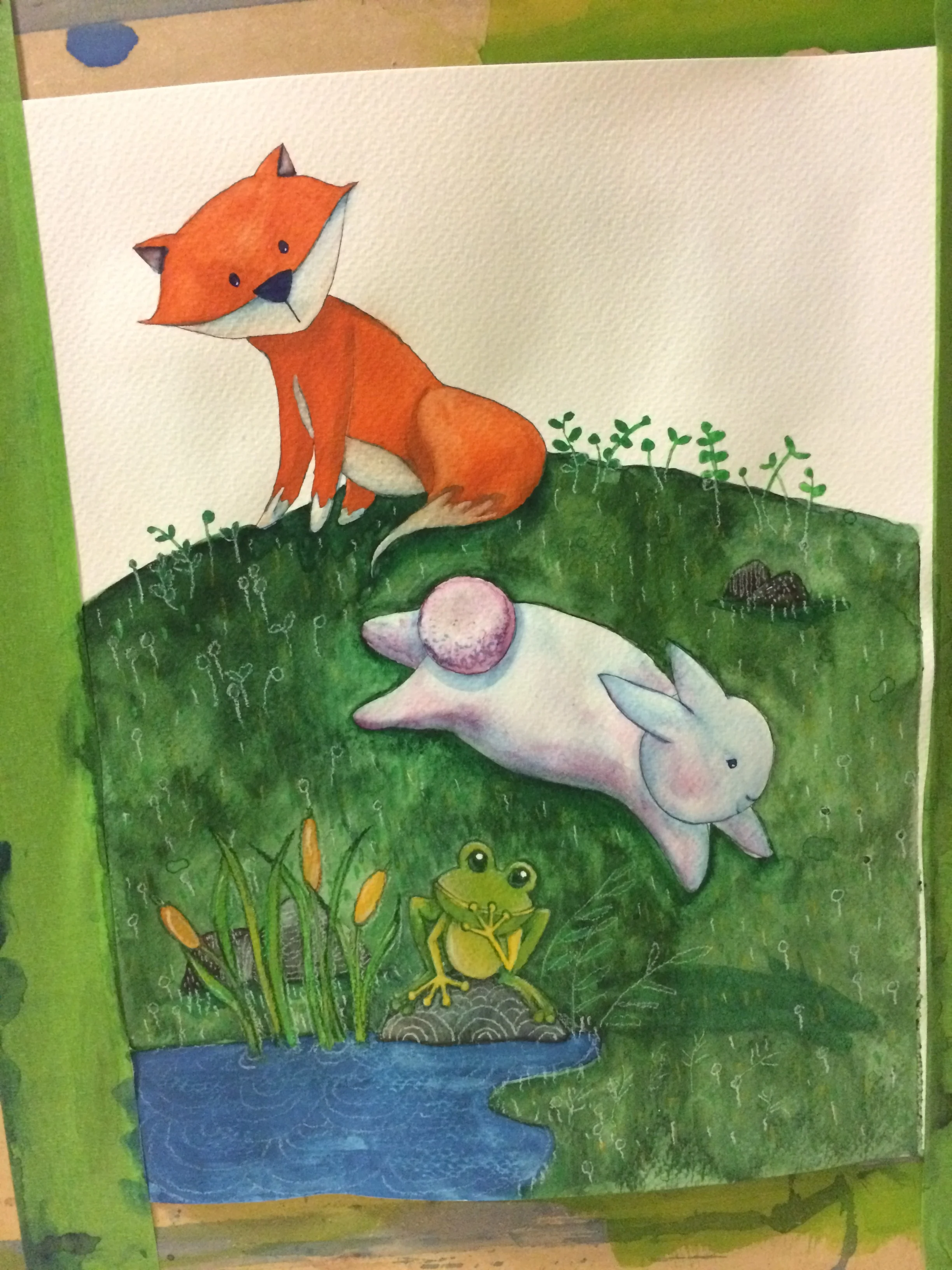 enjoyed the painting