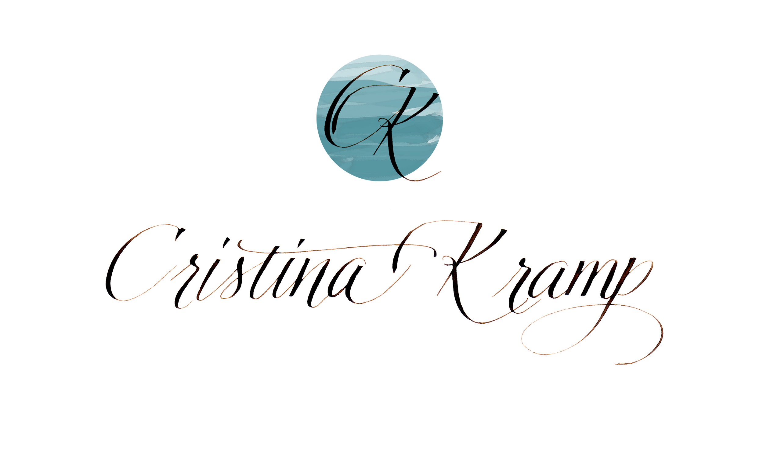 The name & logo — Cristina Kramp