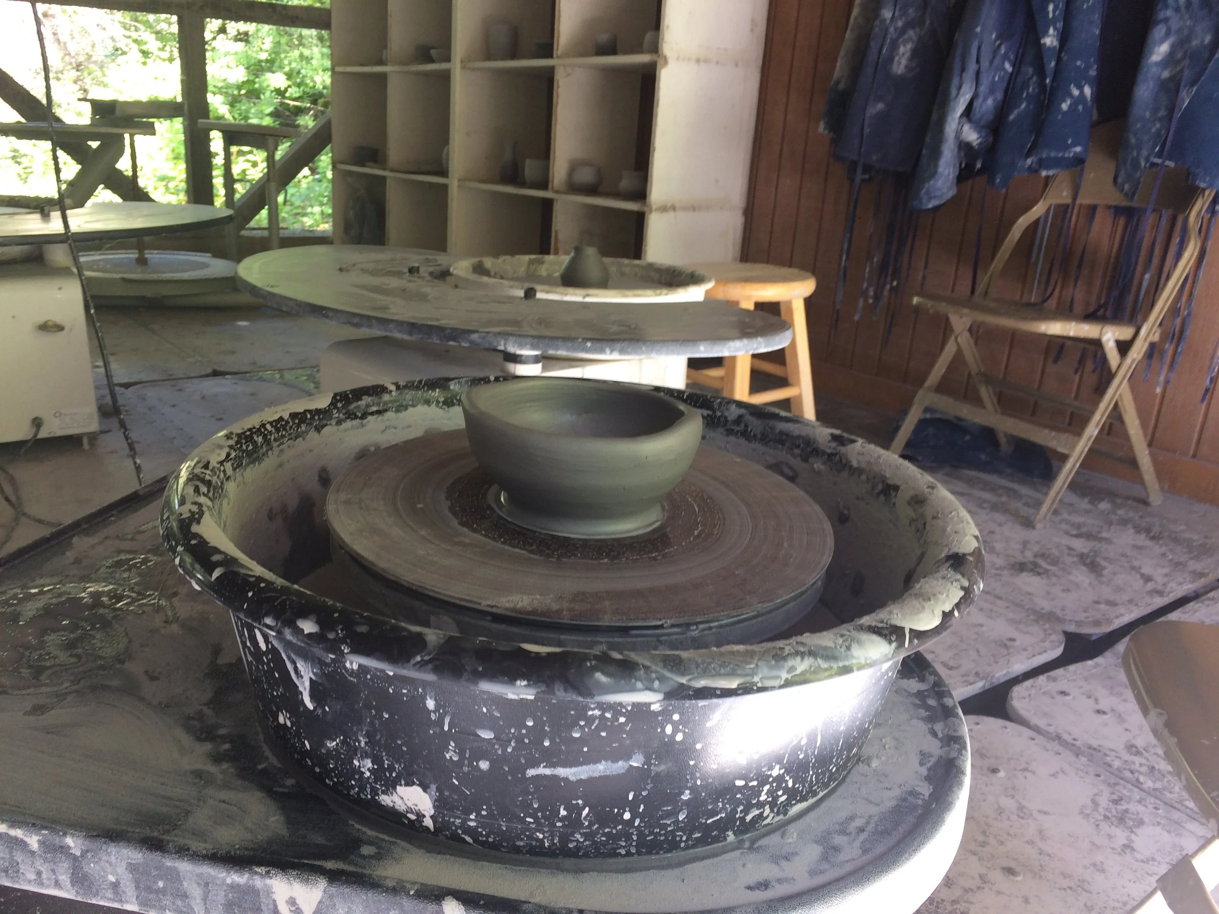 I made a bowl and a pen!