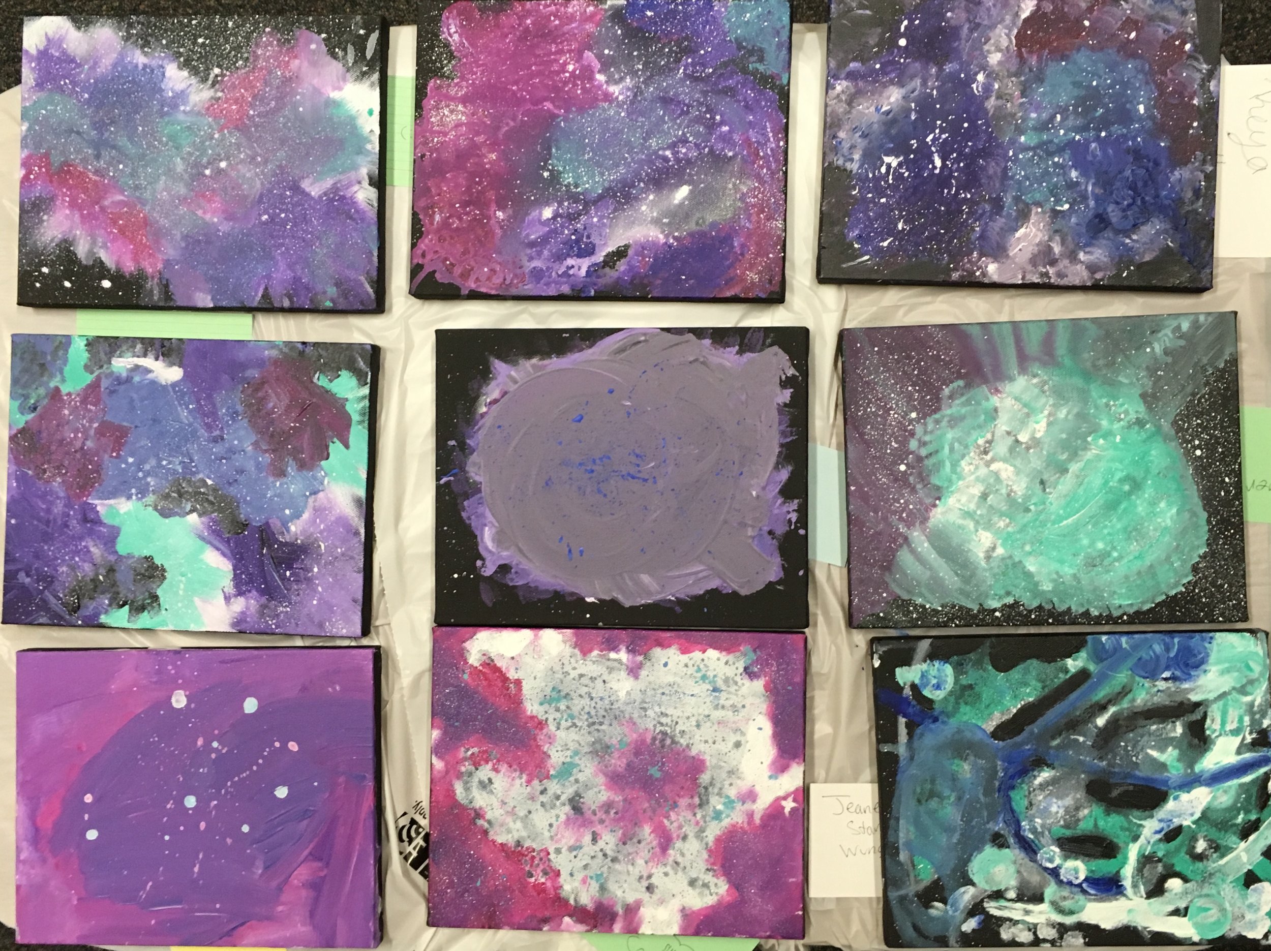 nebulae by the class