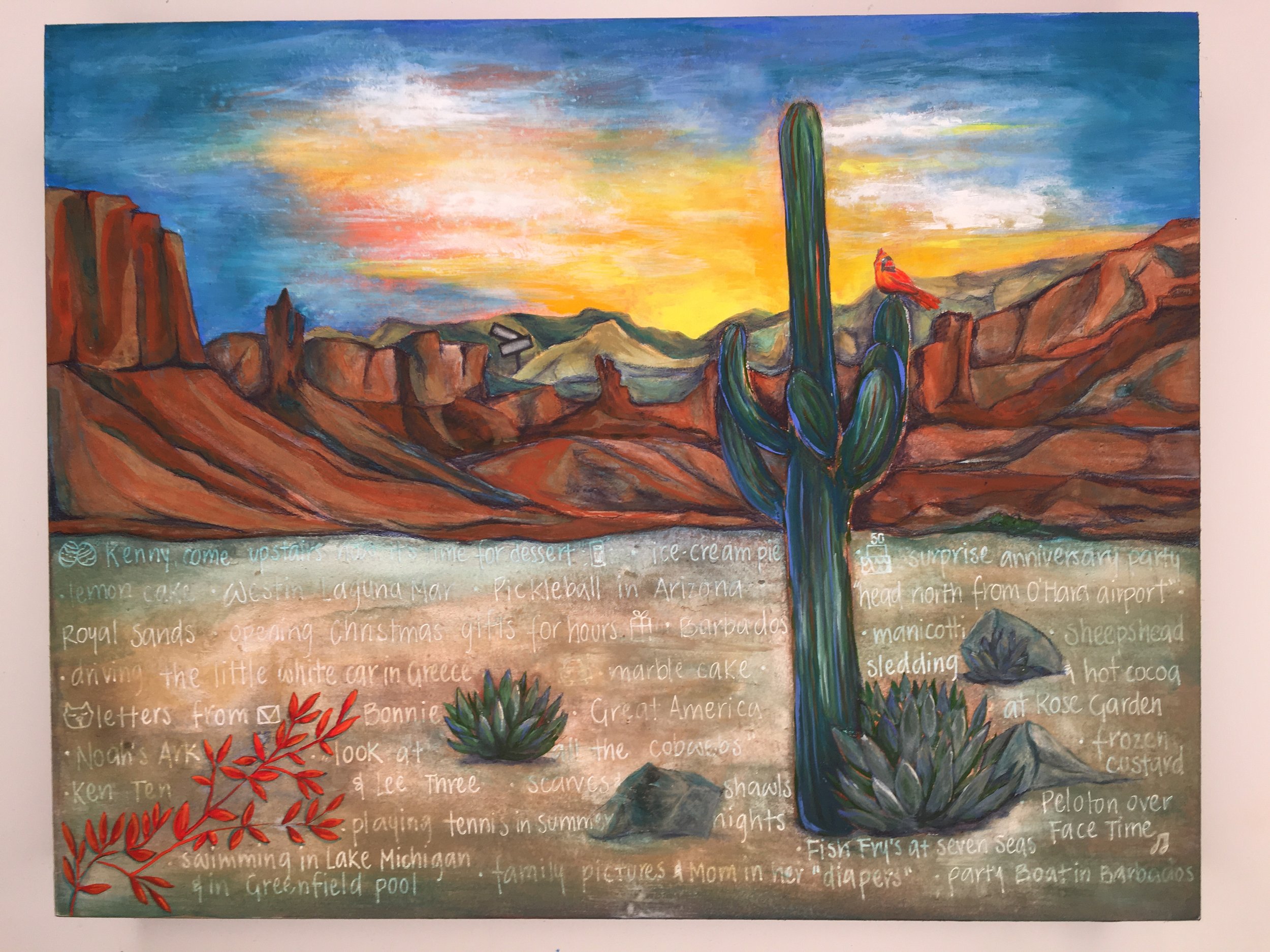 Saguaro painted, done!