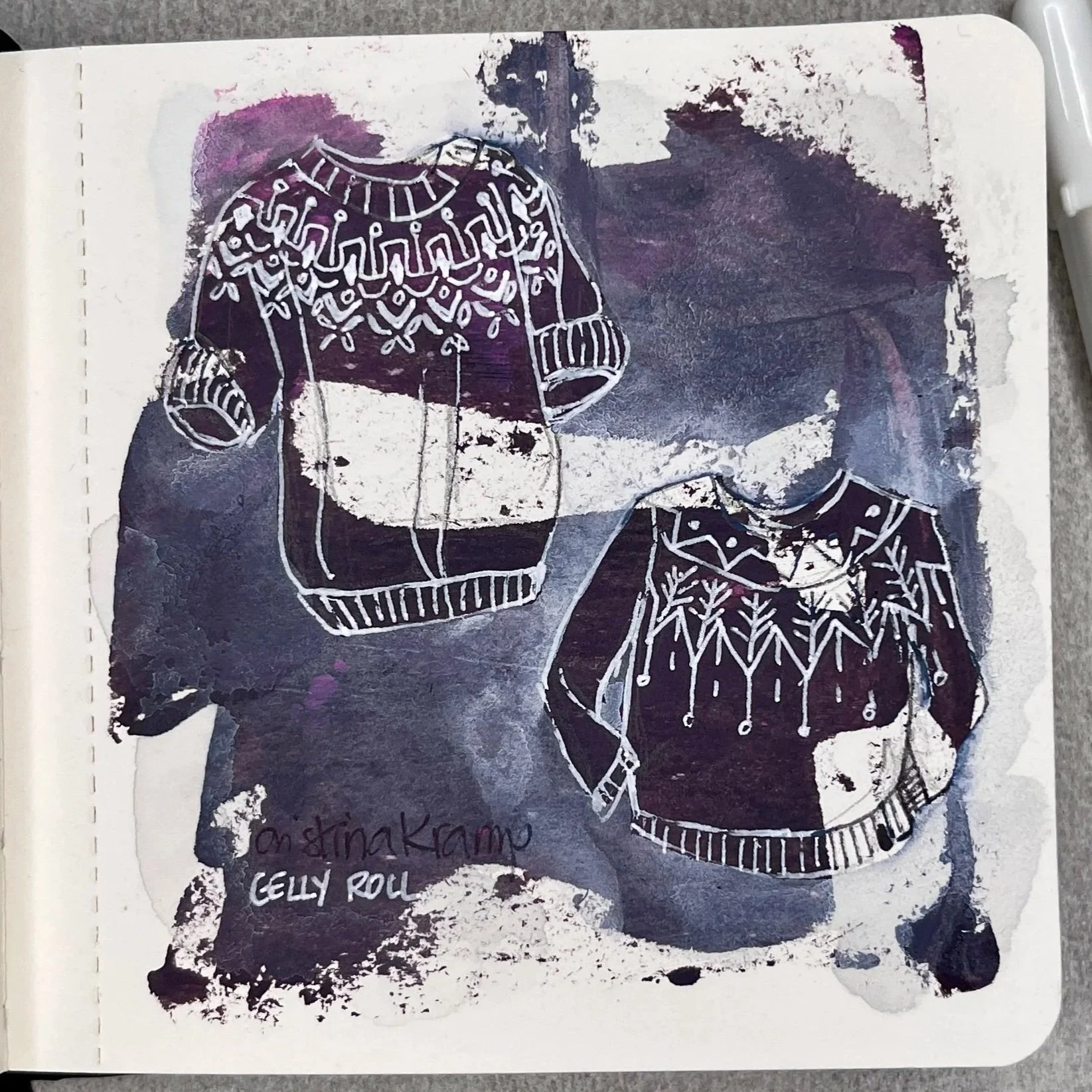nordic patterned sweaters