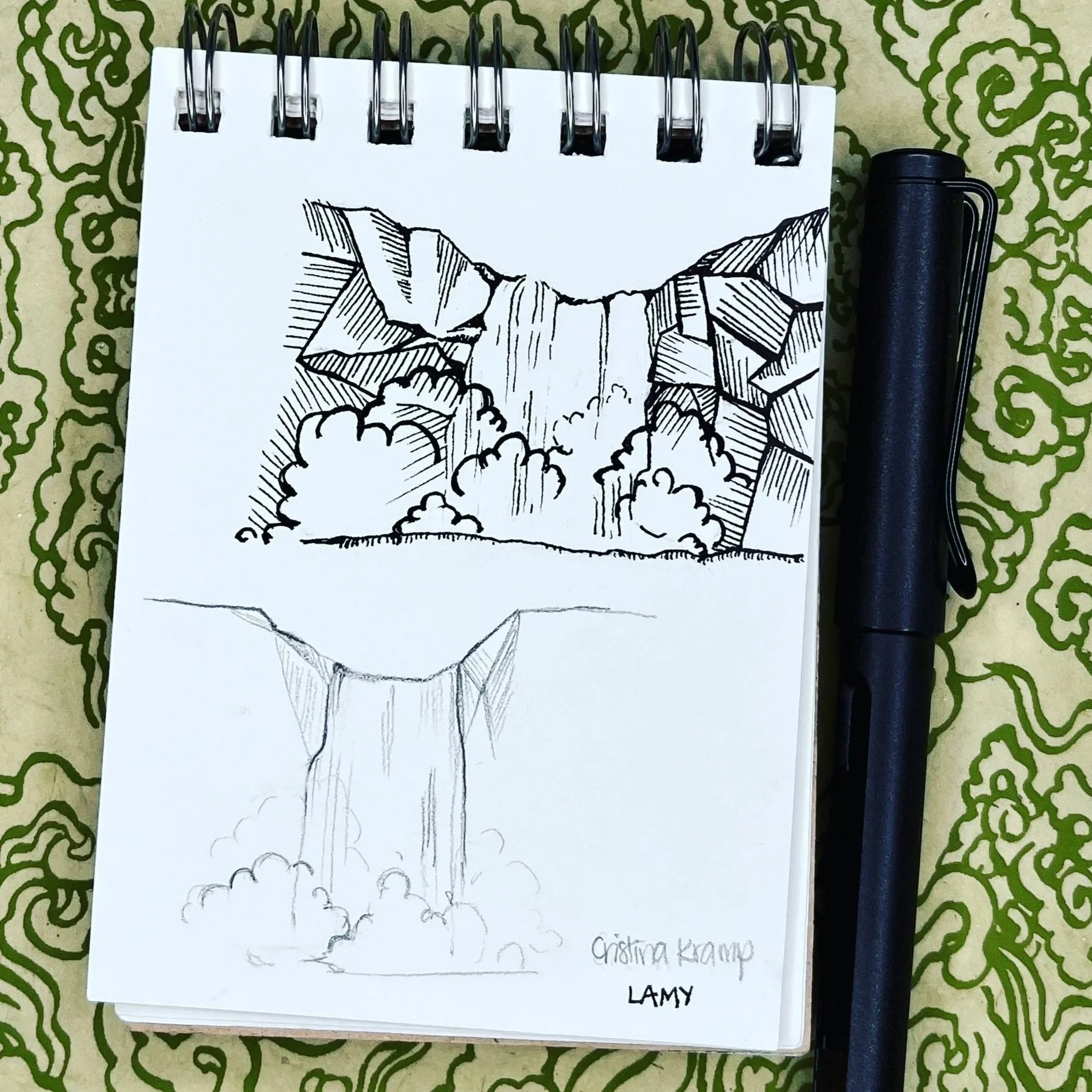 waterfalls