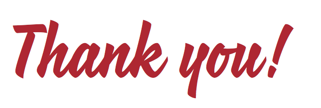 Thank you!