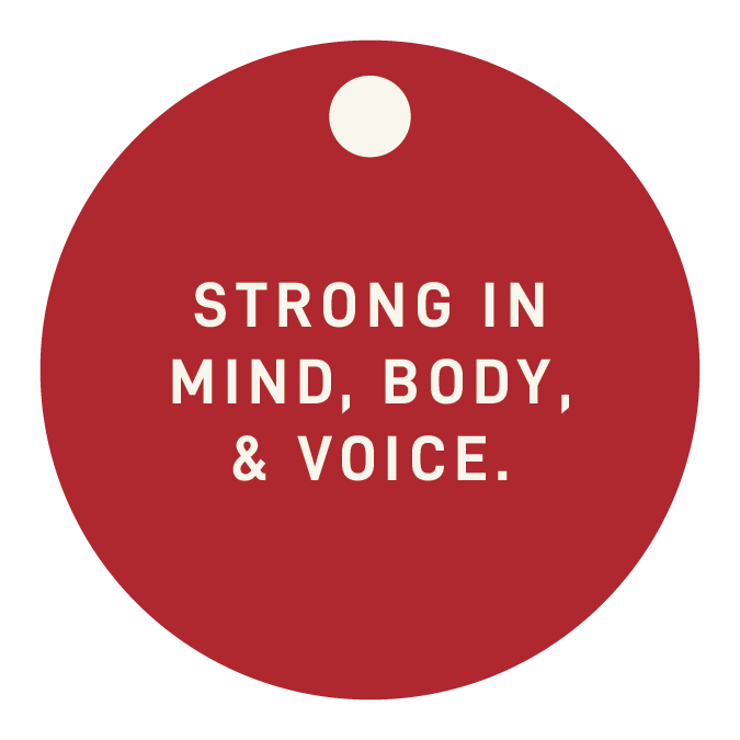 Mind, Body, Voice (MBV) Fence Charm