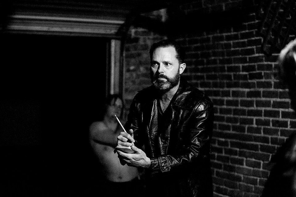 On the set of "Famous Last Words"