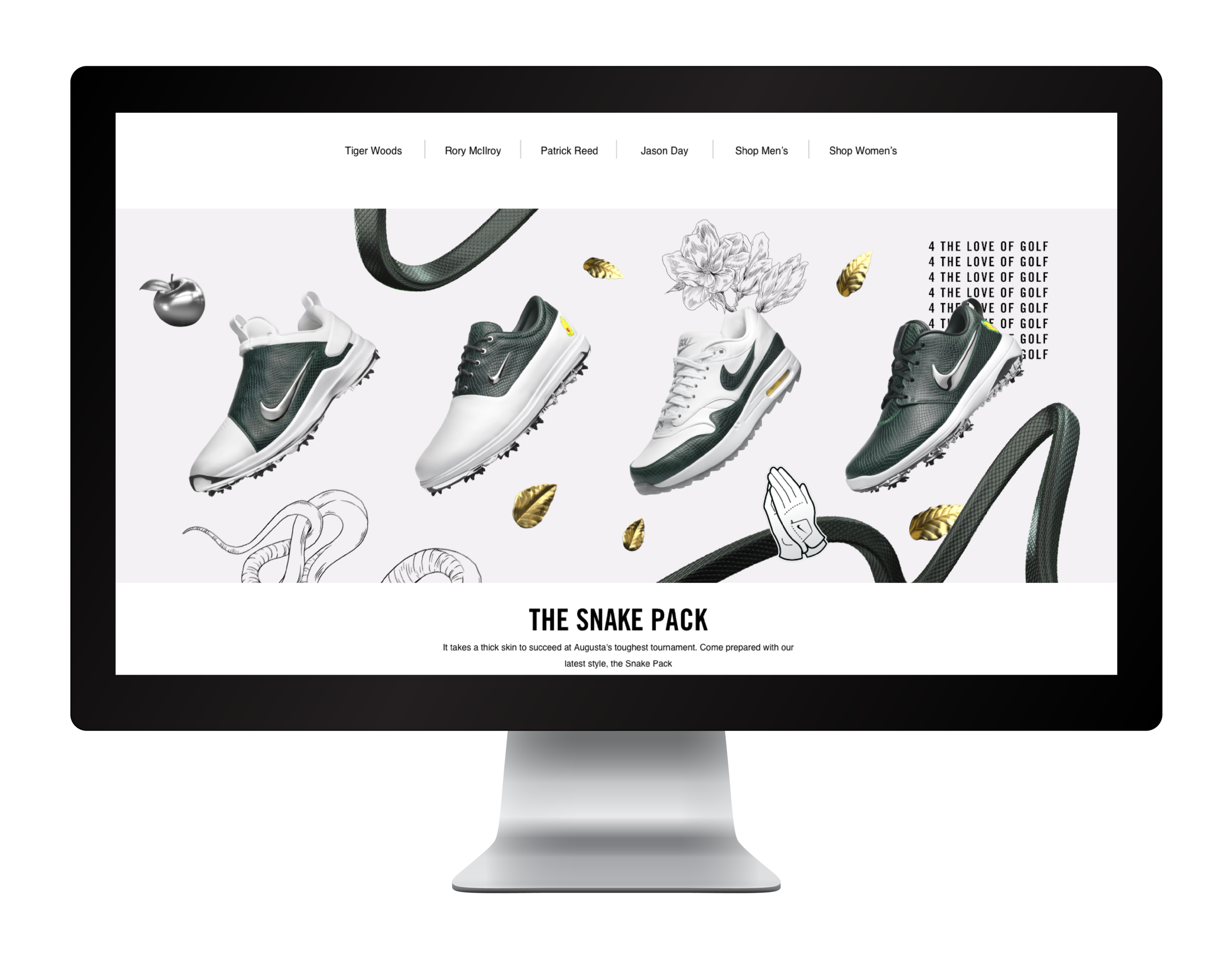 nike golf snake pack