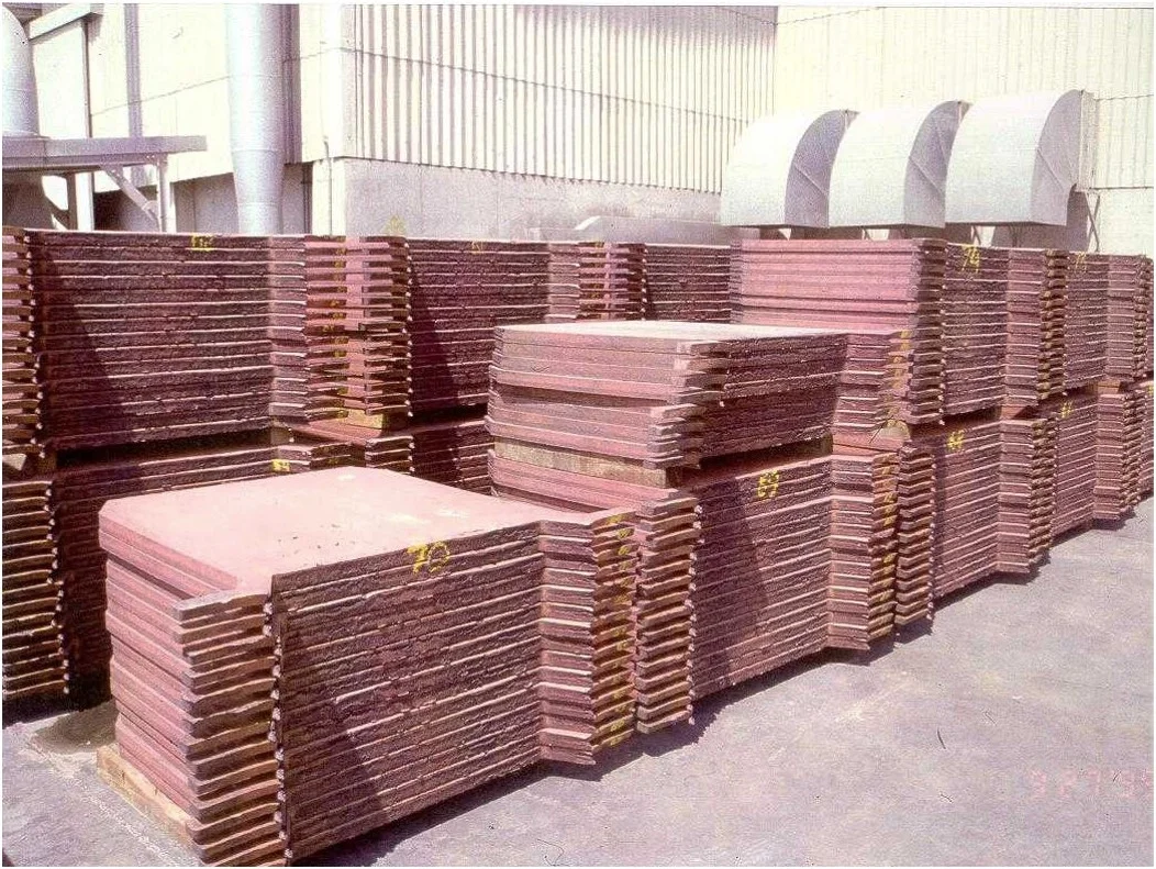 Copper anode — Hazelett Corporation