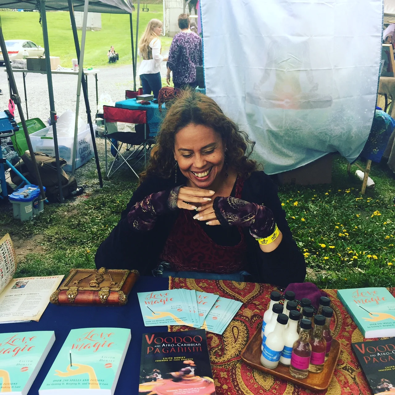 Lilith Dorsey at Brid's Closet Beltane Festival