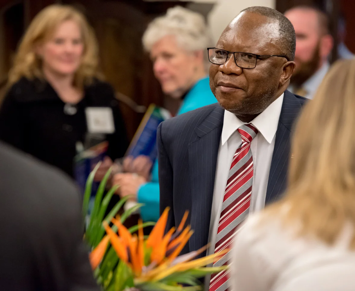 Thanks to H.E. Ambassador Mninwa Johannes Mahlangu for his participation as our honorary patron, and offering remarks during our presentation.