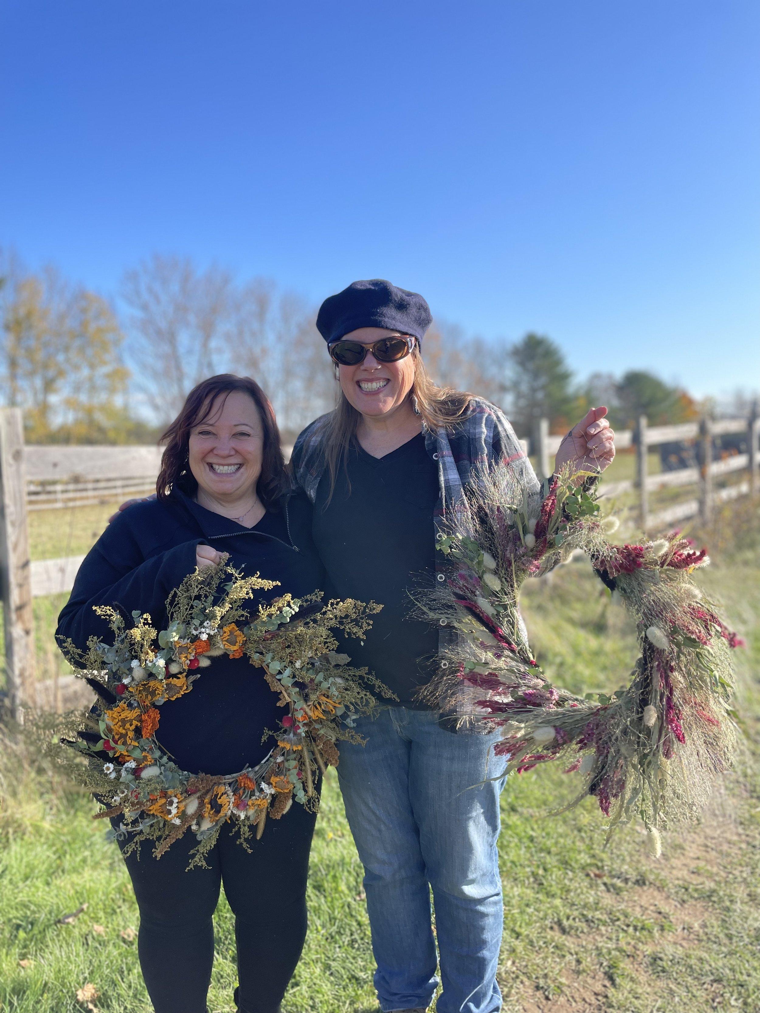 Dried Flower Wreath Workshop - October 24, 2026
