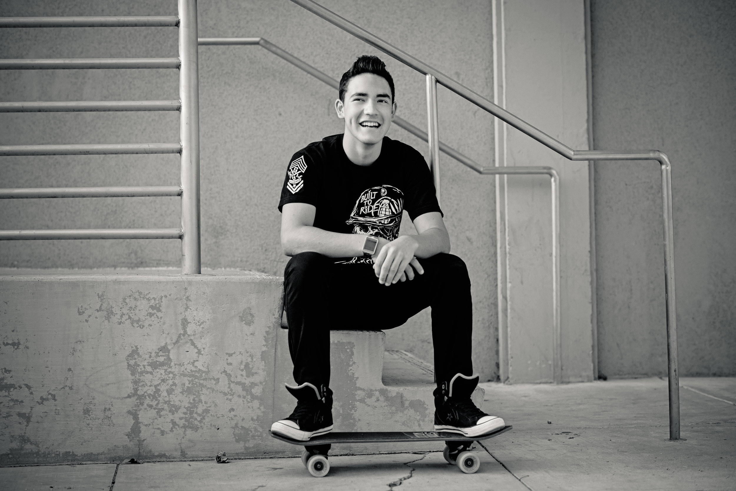 Salinas High School Senior Pictures, Skateboards, Salinas, Ca 