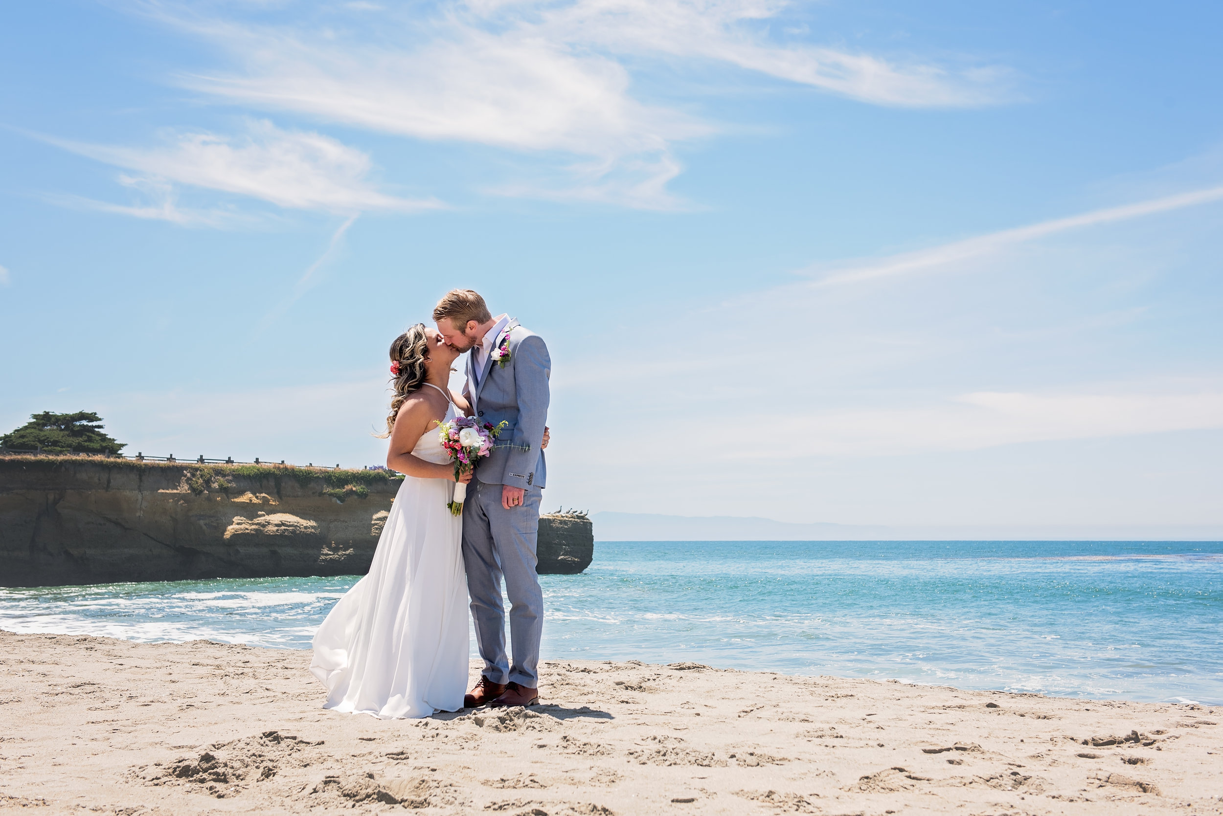 Beach Wedding Photography, Santa Cruz, CA