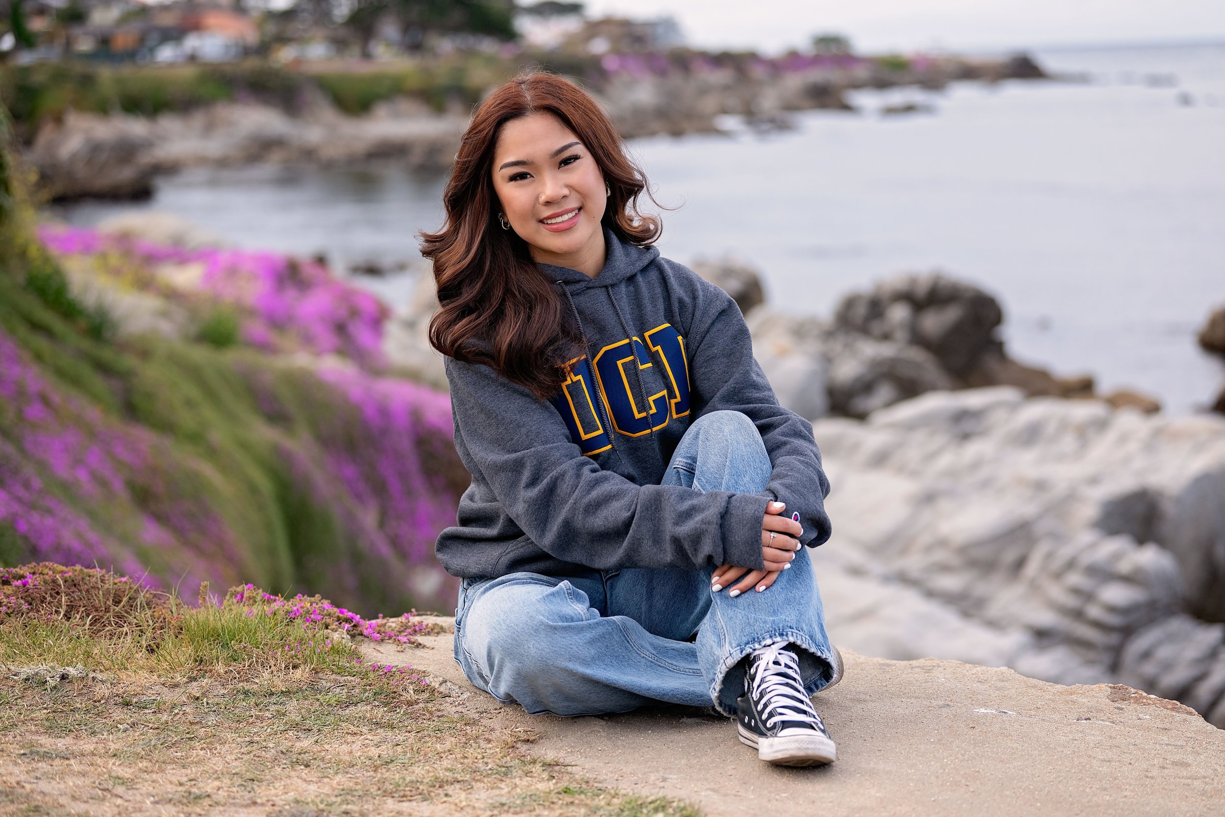 Monterey Senior Photographer capturing Class of 2027 portraits