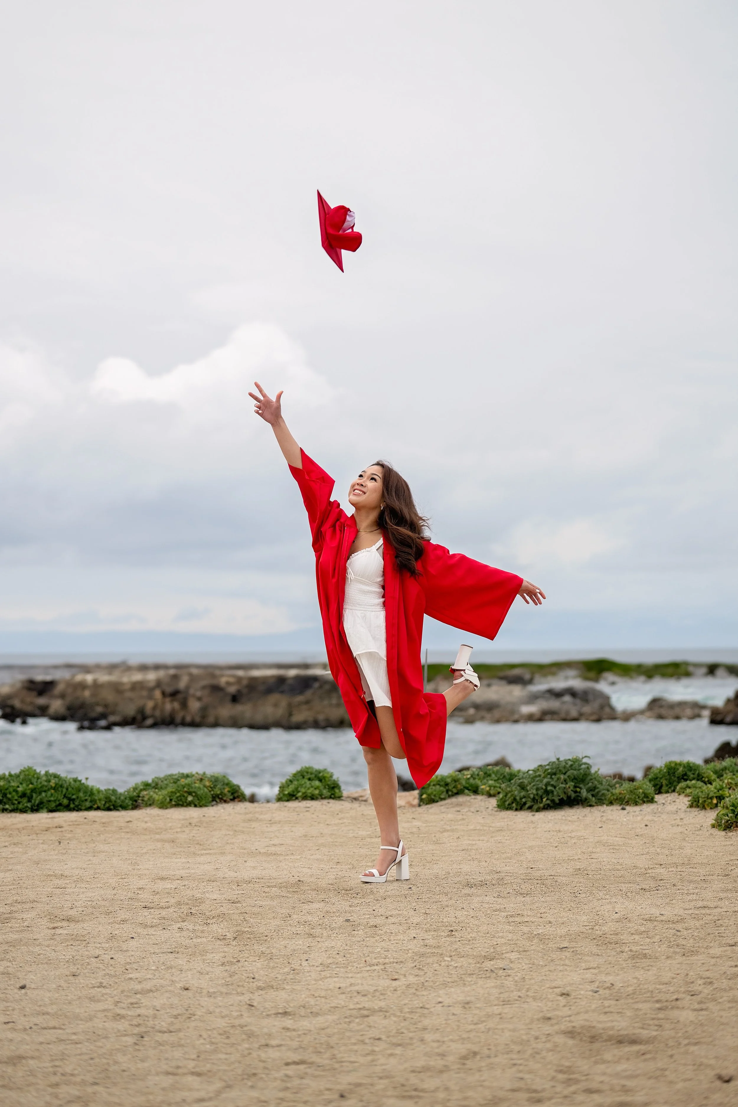 Senior Cap and Gown Graduation Celebration photo