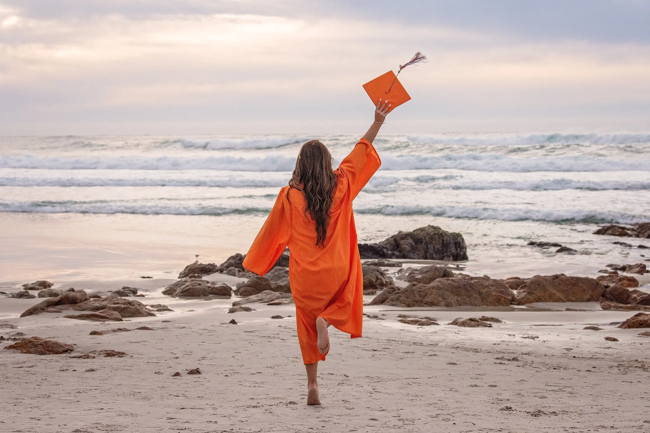 High school senior portrait session in Monterey County