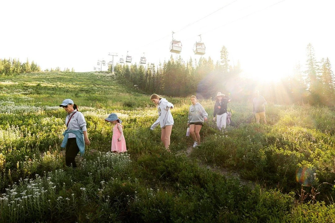 Labor Day hiking with ALL the mountain backlighting. ☀️