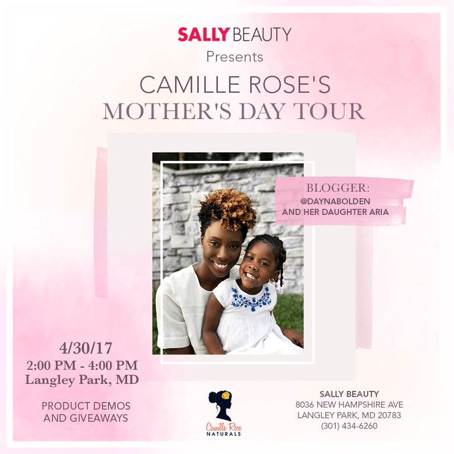 EVENT: CAMILLE ROSE NATURALS MOTHER'S DAY TOUR