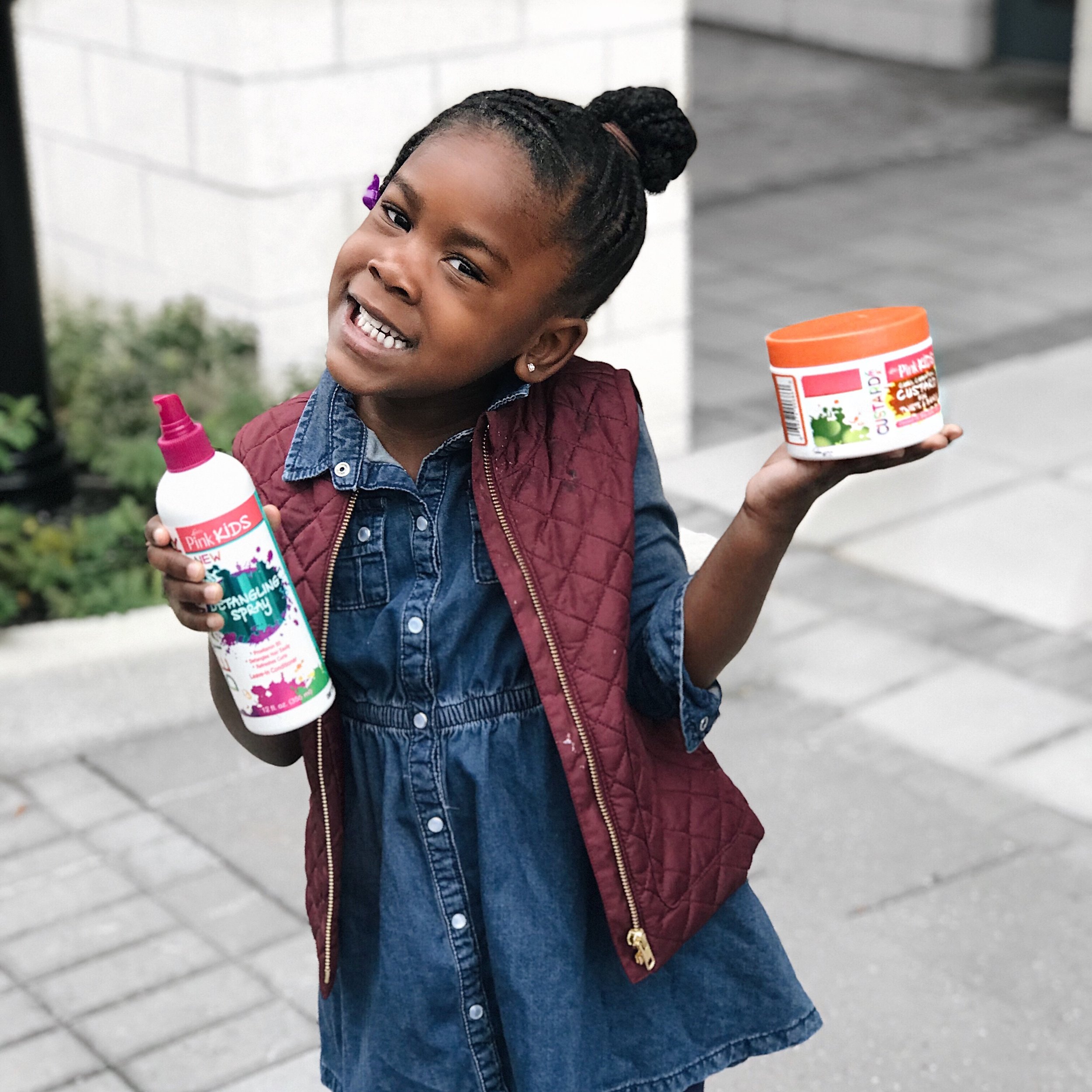 ARIA'S PROTECTIVE STYLE FT. PINK KIDS — DAYNA BOLDEN