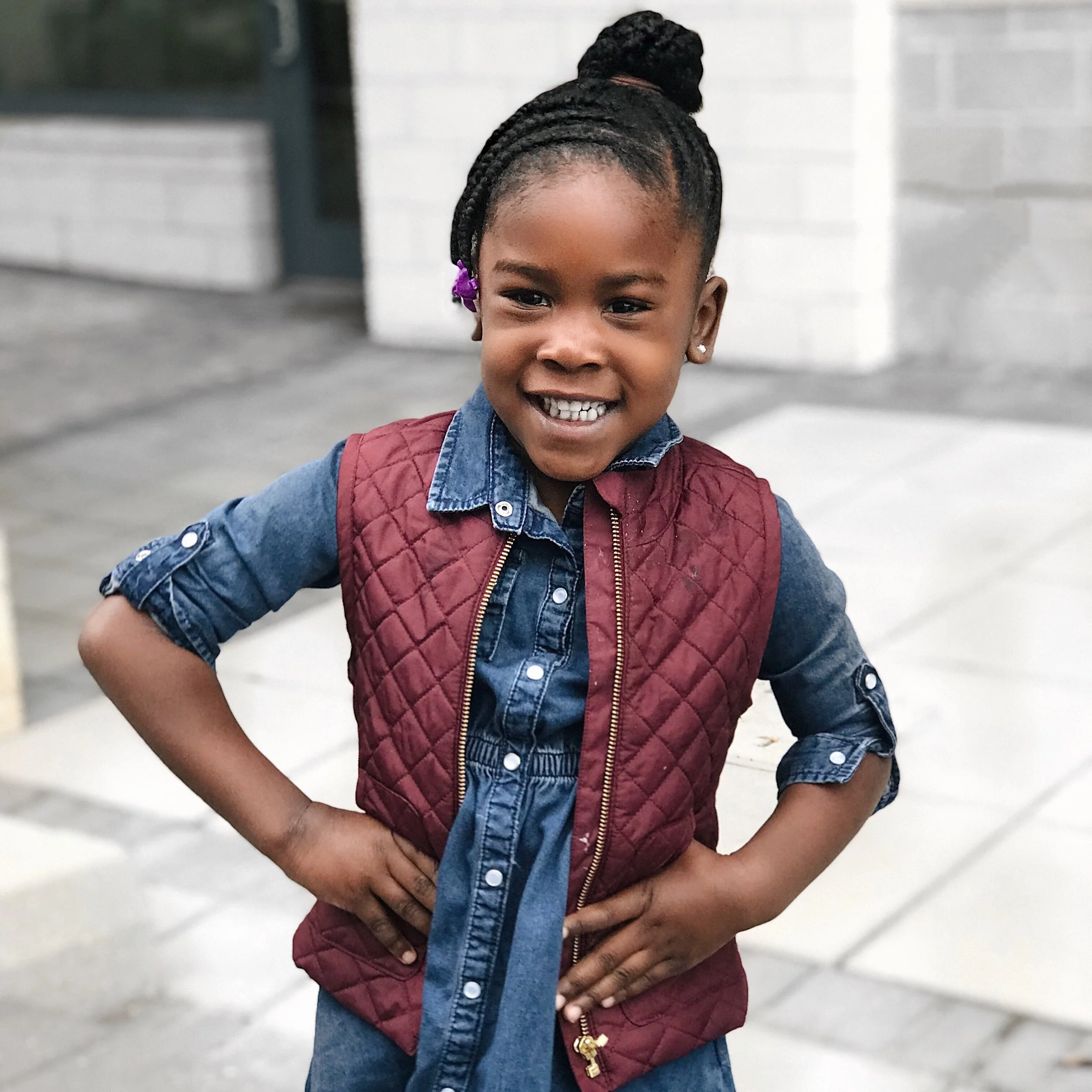 ARIA'S PROTECTIVE STYLE FT. PINK KIDS 