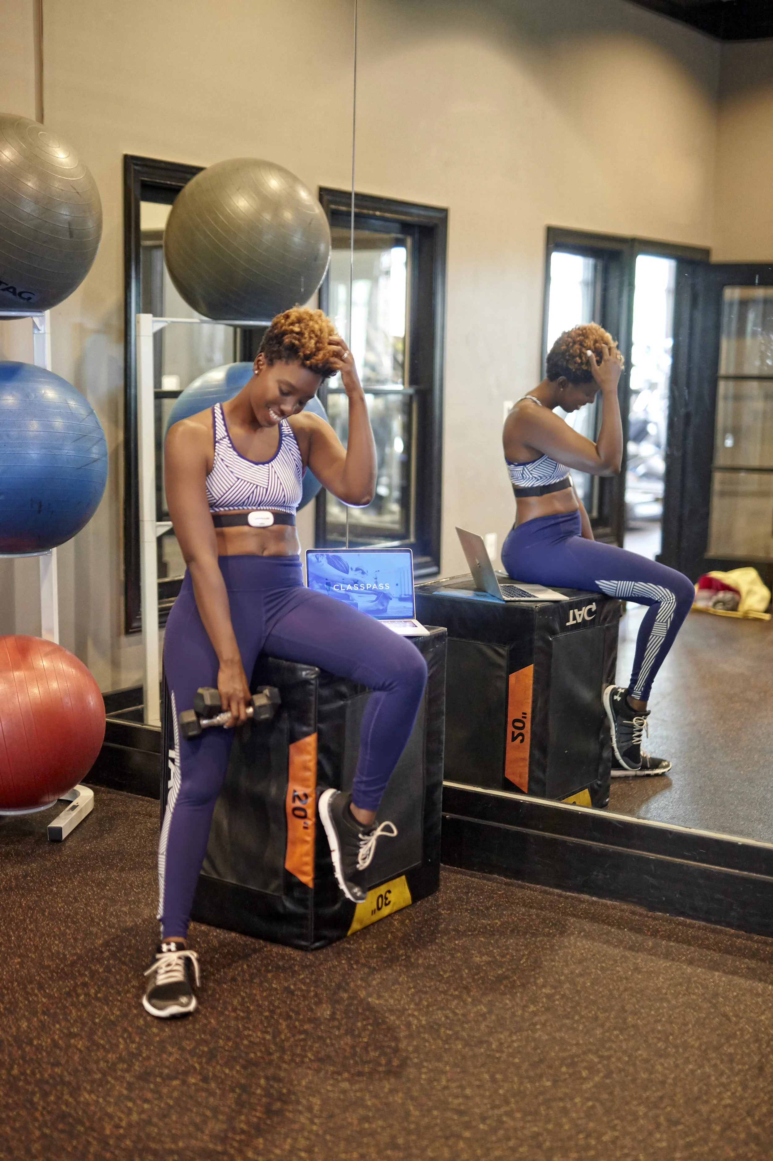 Professional Workouts wherever I go with ClassPass Live