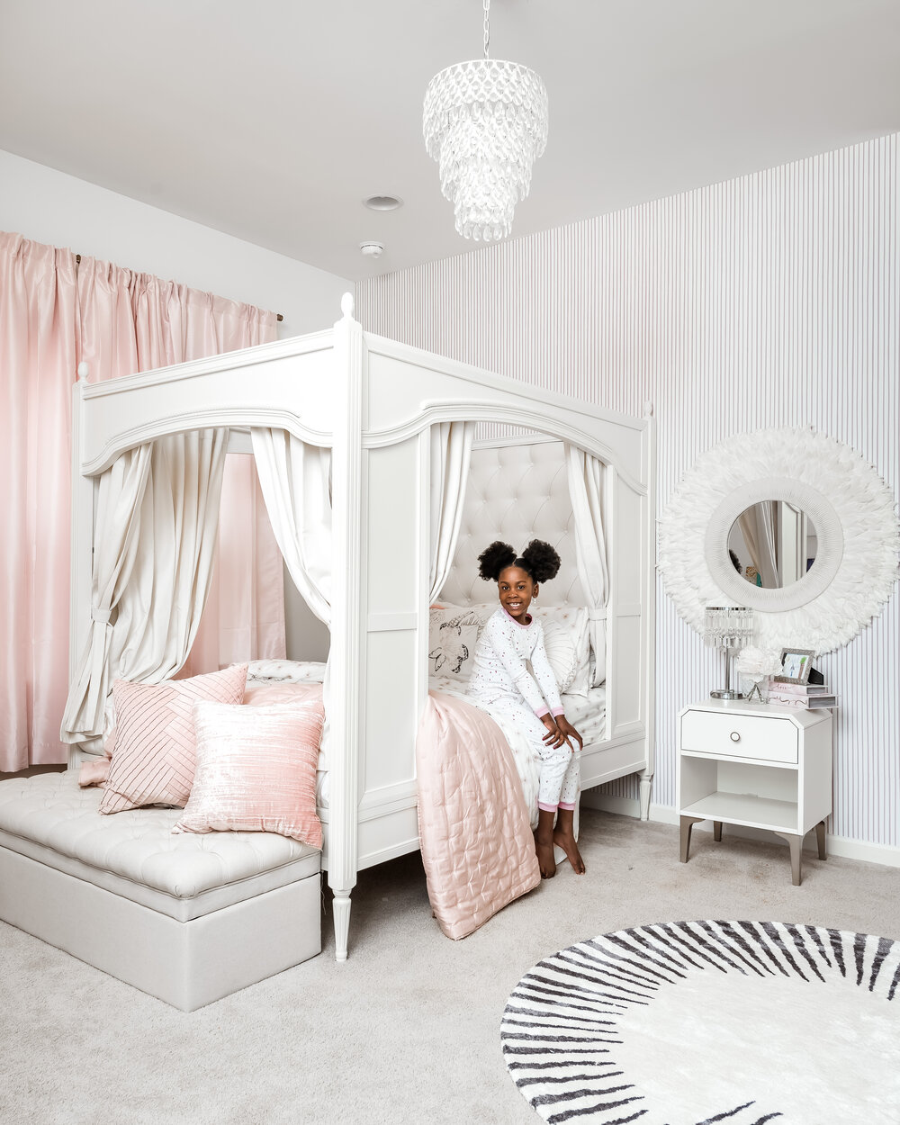 Arias Bedroom Reveal With Pottery Barn Kids Dayna Bolden