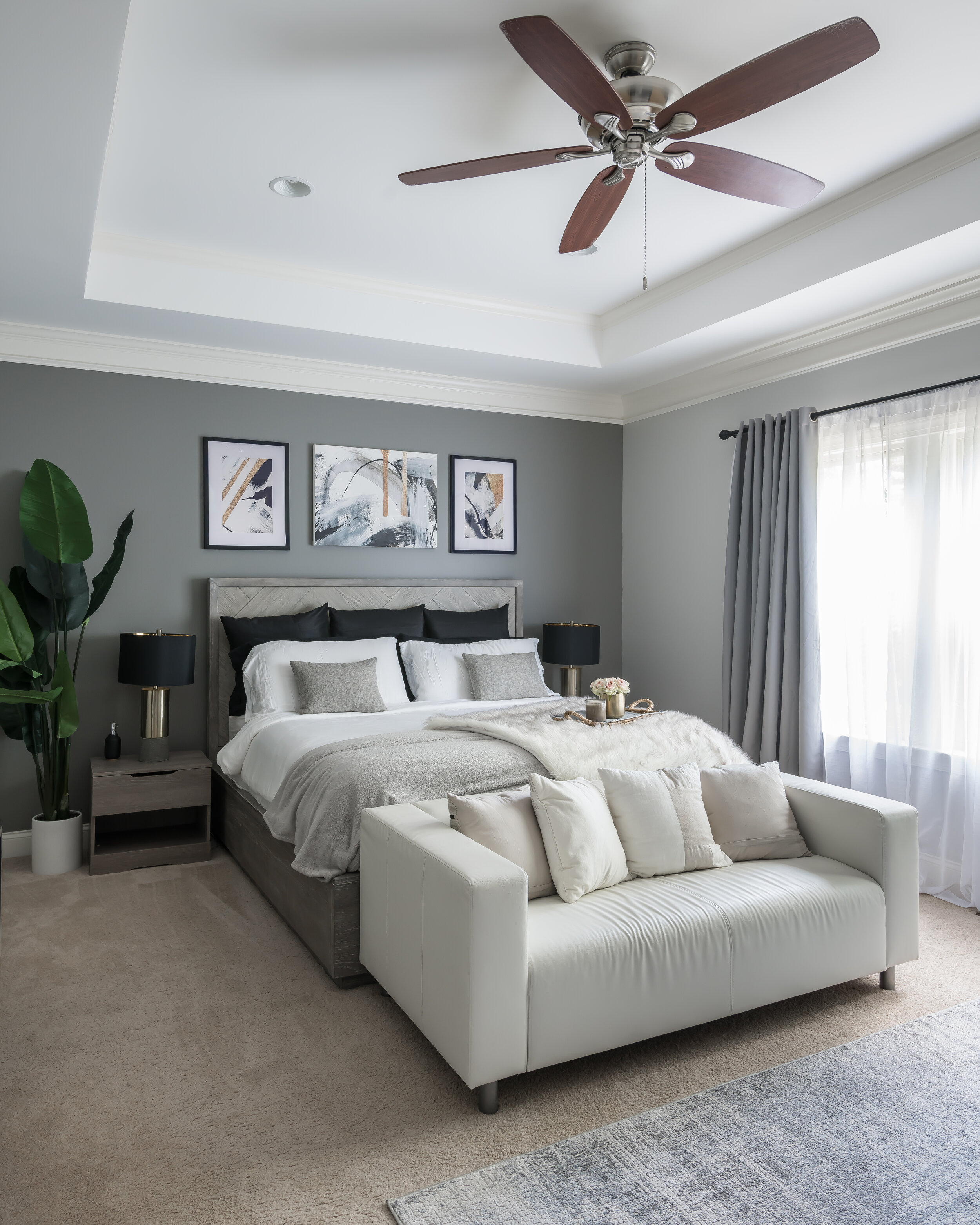 Master Bedroom Decor Details 