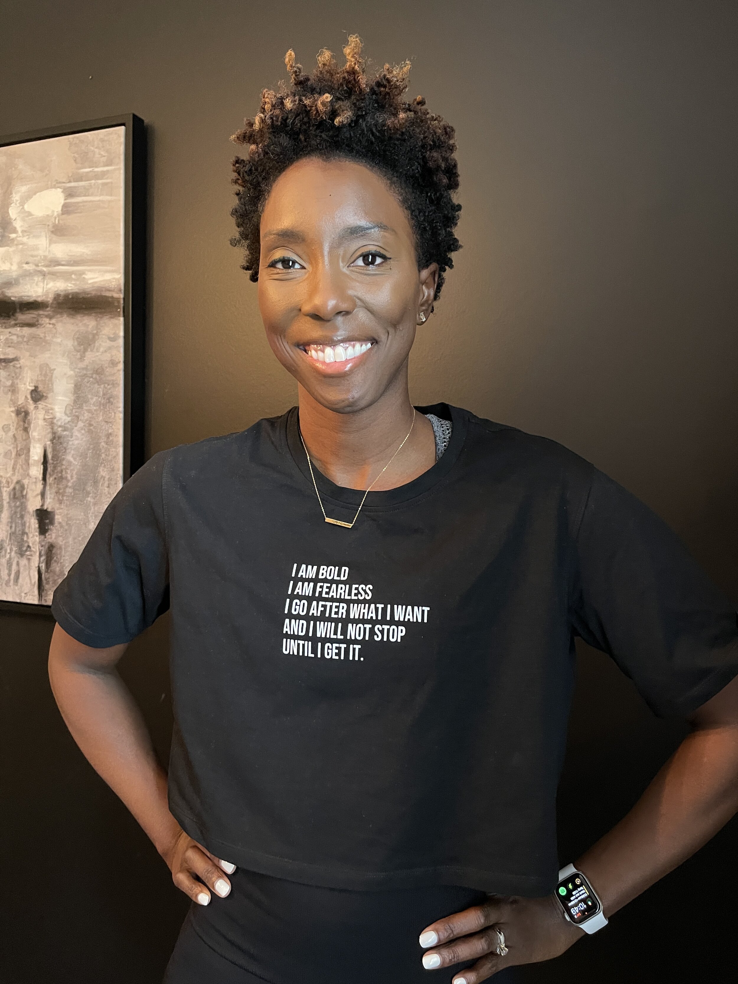 I AM BOLD Tee - Black 