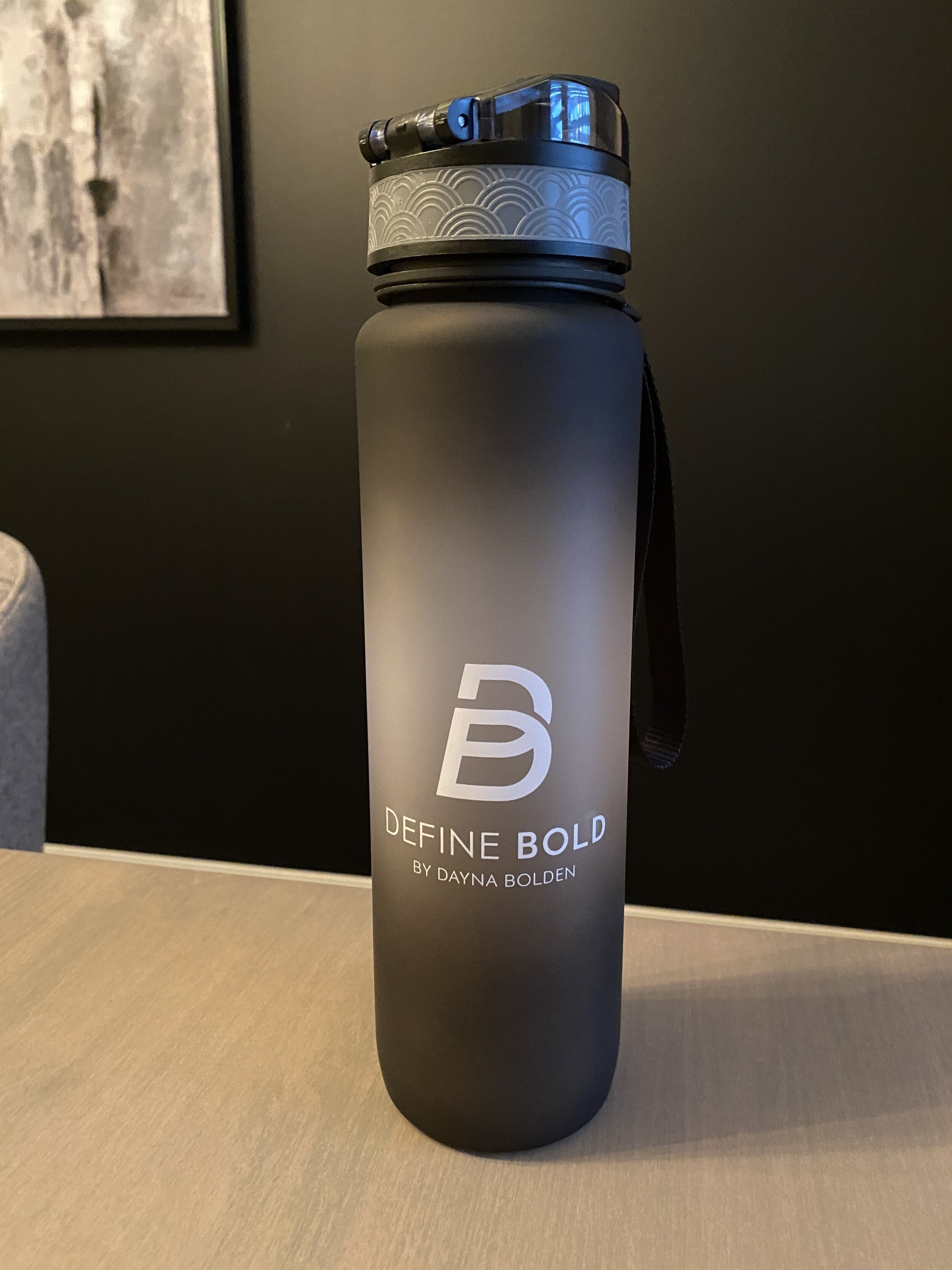 DEFINE BOLD "Get Your Water In" Water Bottle 