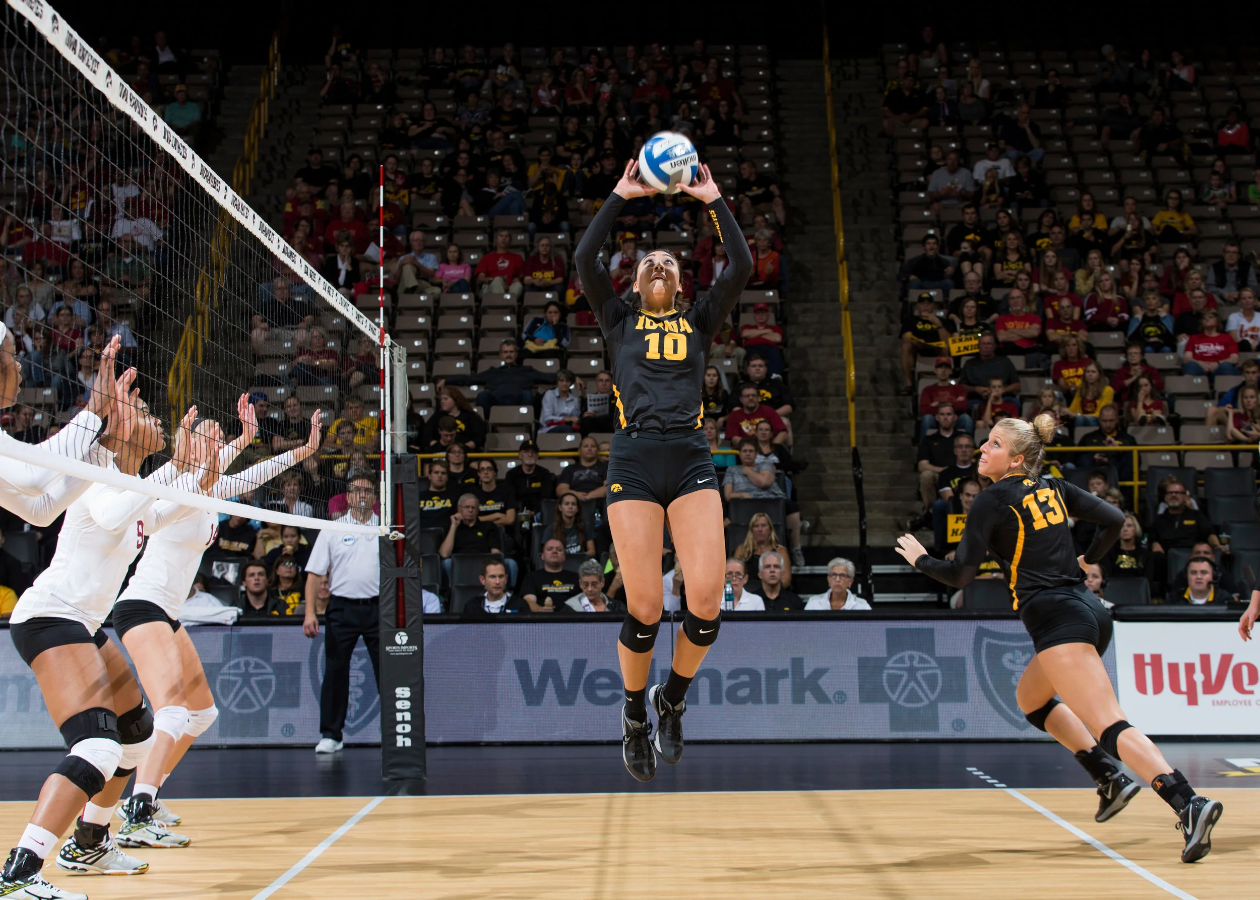 Iowa vs Iowa State Volleyball
