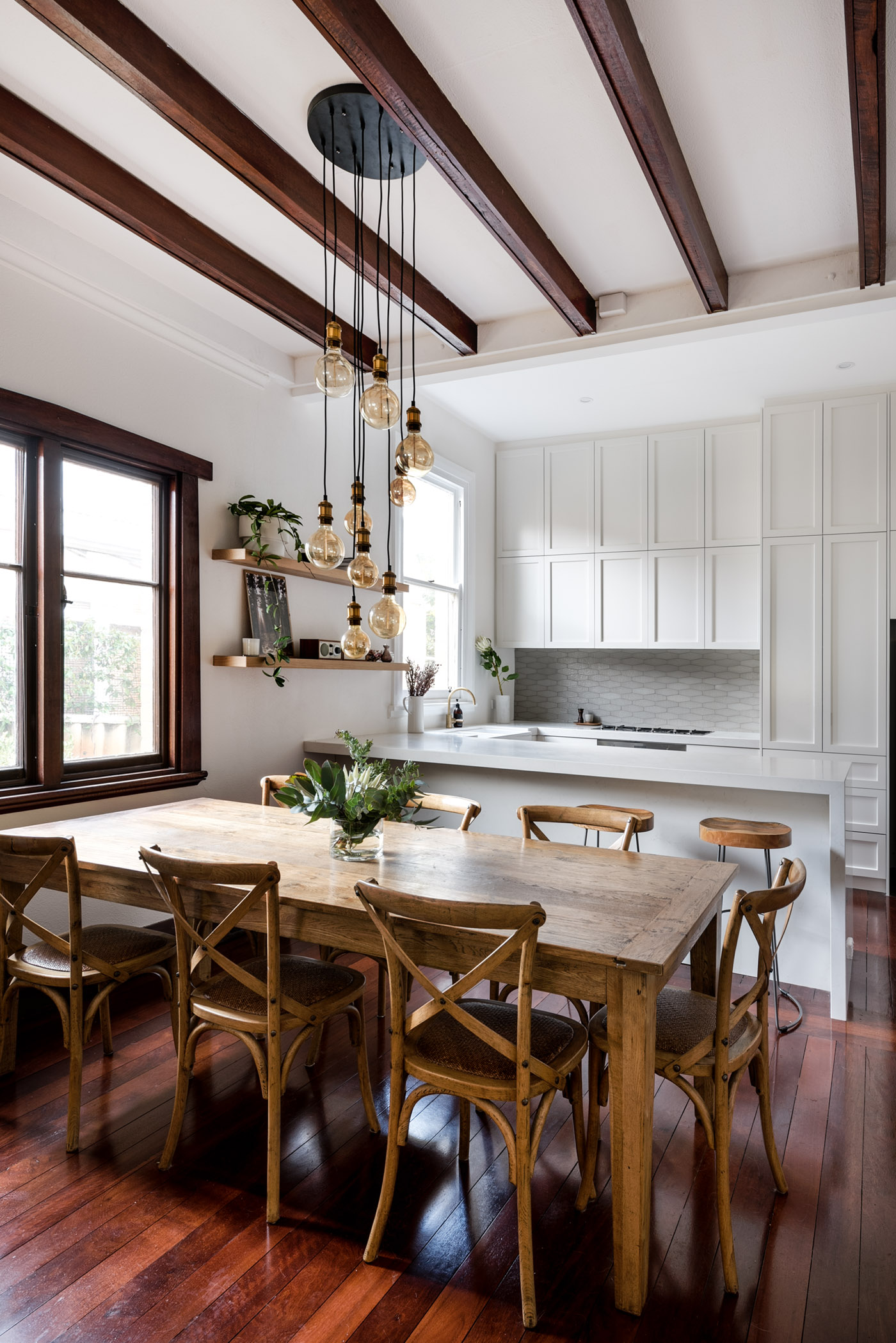 Mt Lawley Kitchen Renovation. Shaker Doors. Painted Cabinets. 