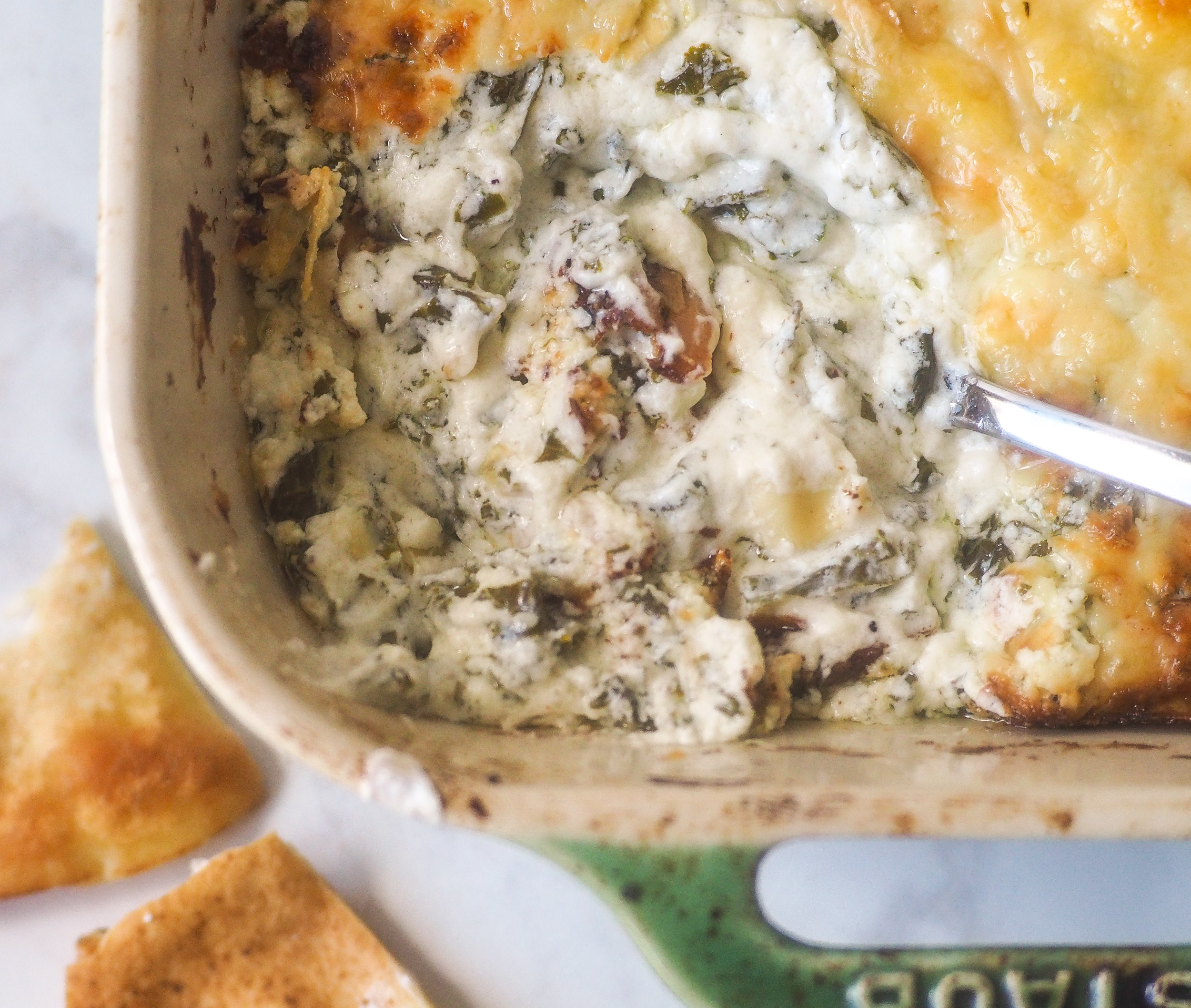 Kale and Artichoke Dip