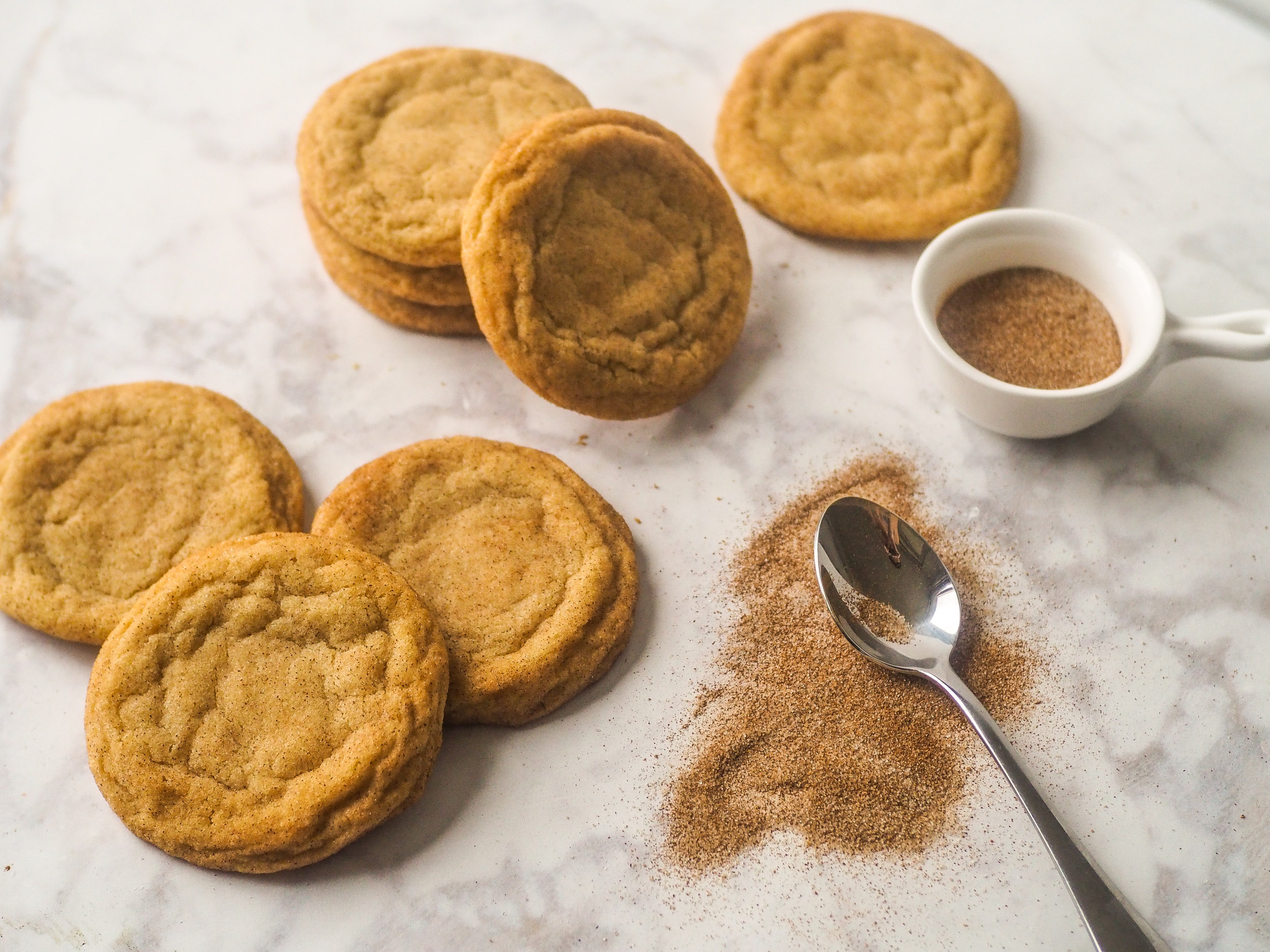 Pillowy Snickerdoodles