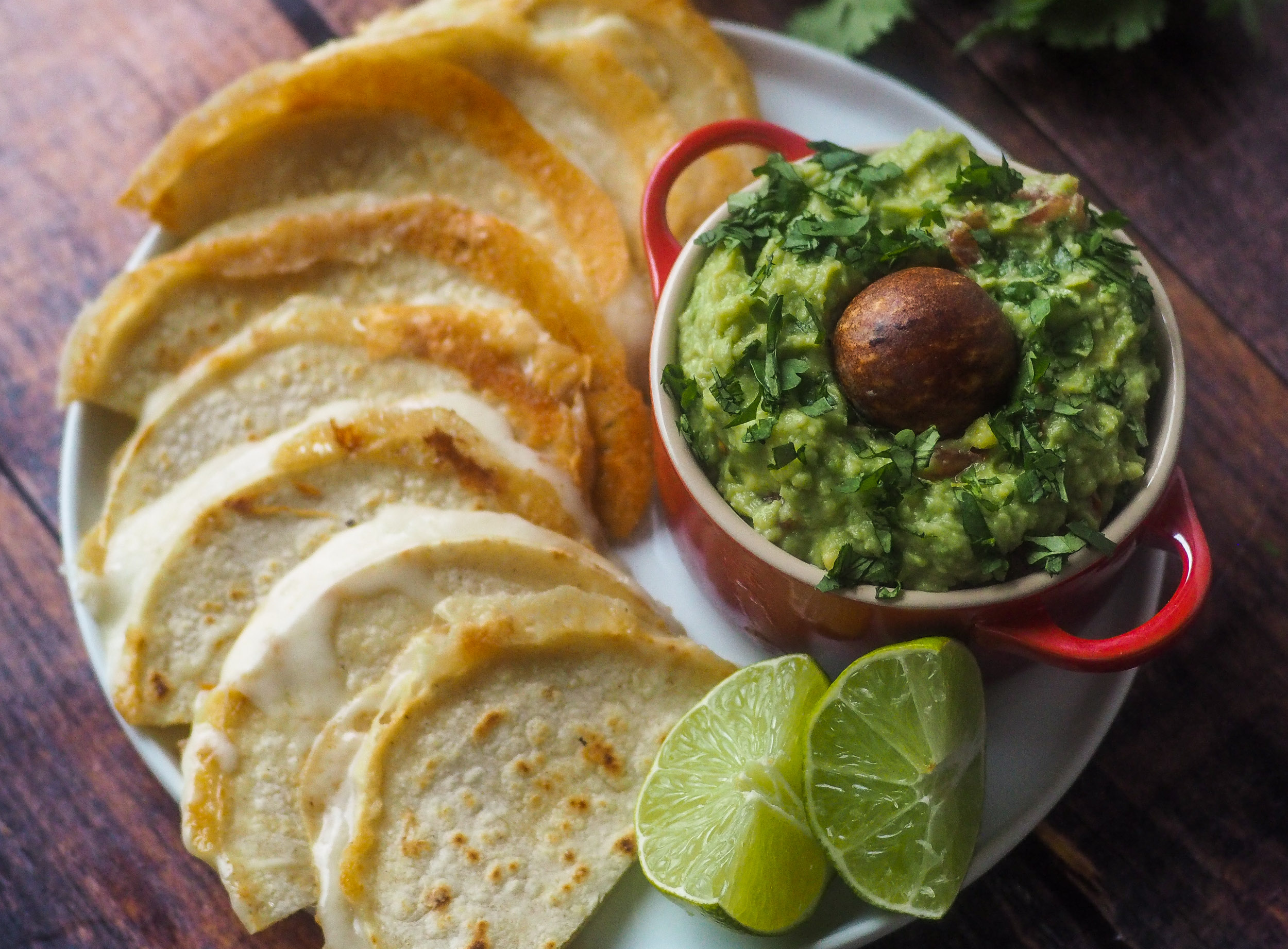 Guacamole and Quesadillas