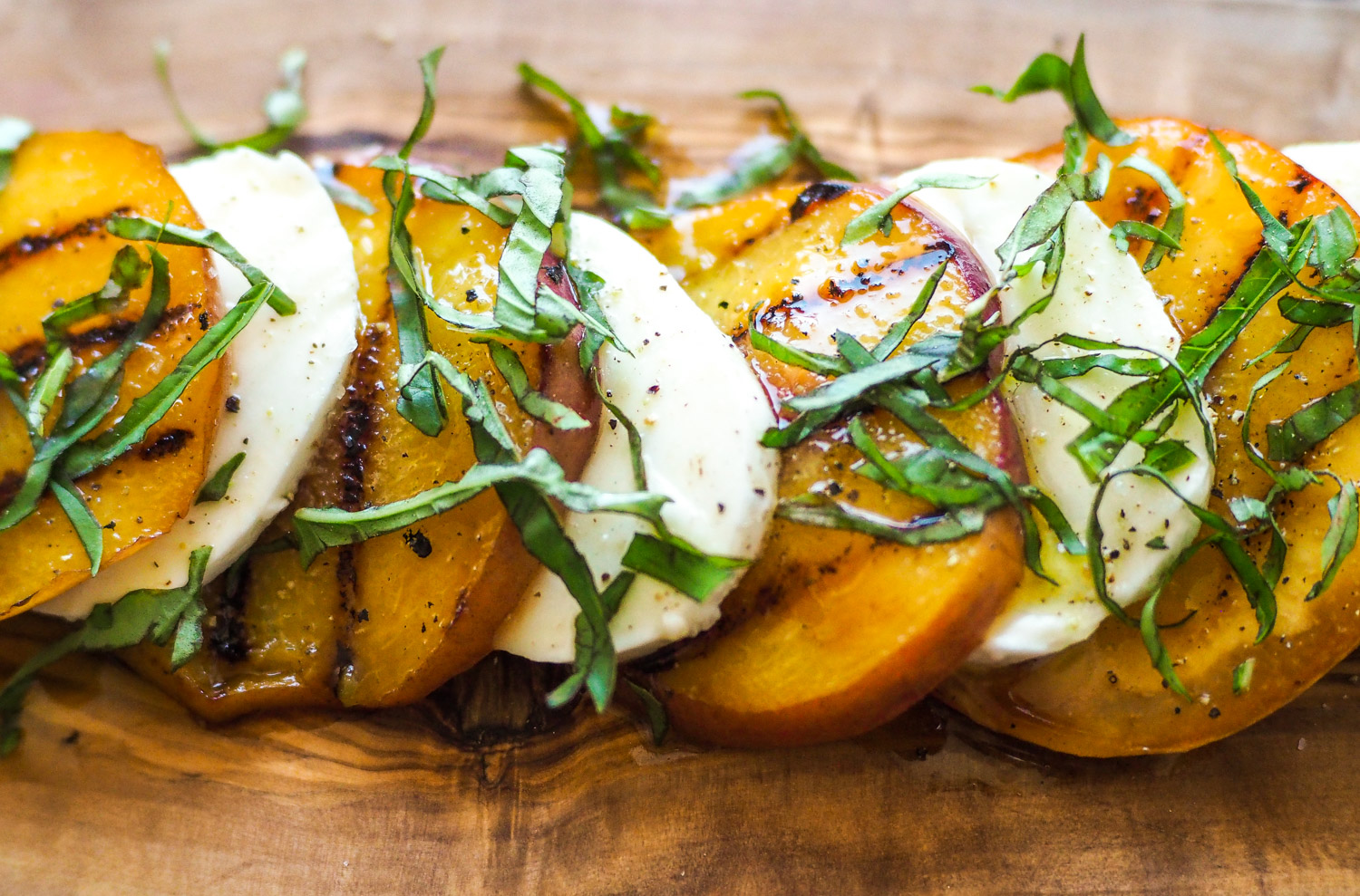 Peach Caprese Salad