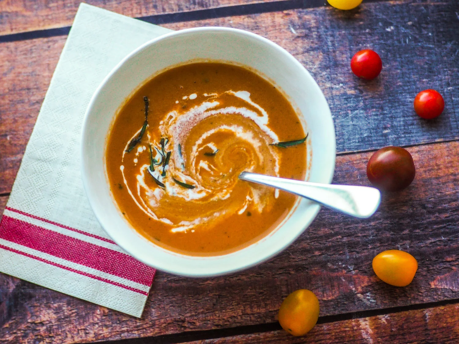 From-Scratch Roasted Tomato Soup